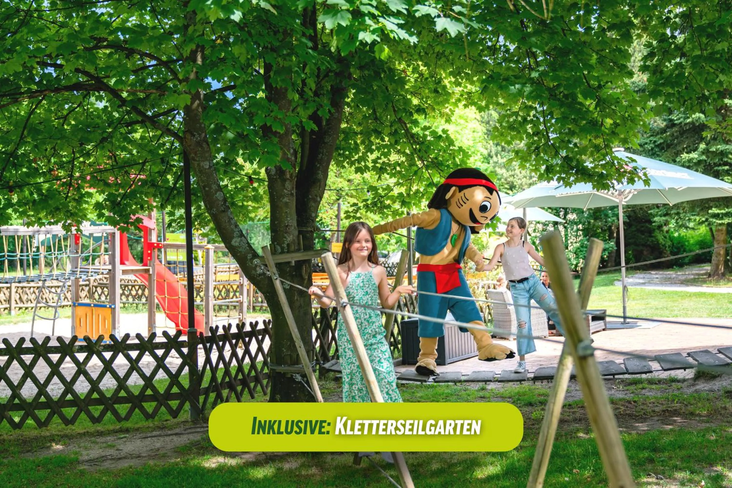 Children play ground in AHORN Waldhotel Altenberg