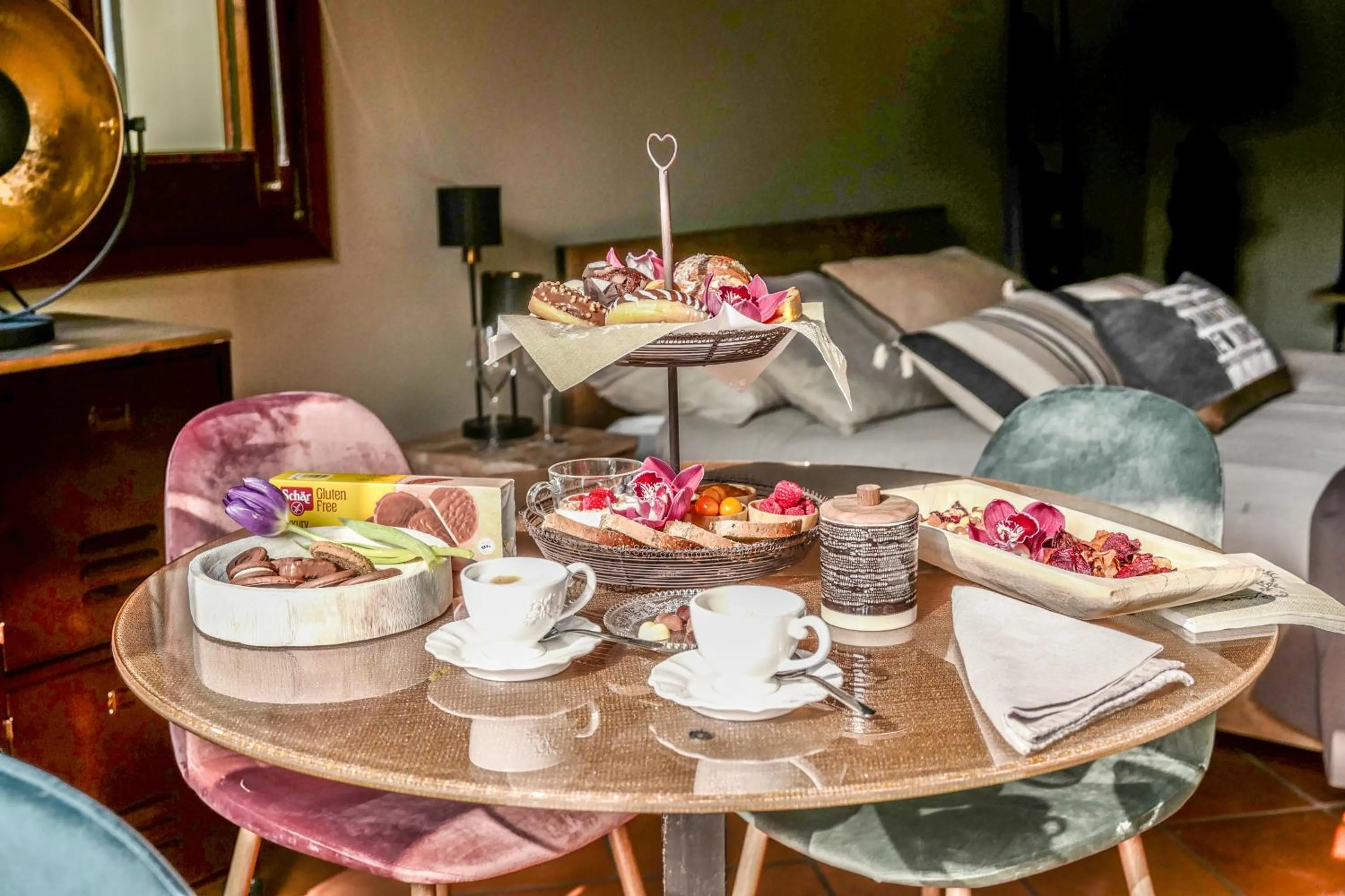 Food and drinks in Maison Silvia