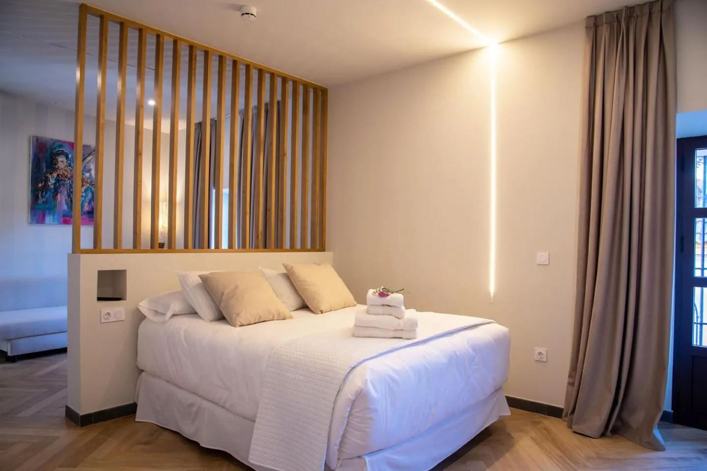 Bed in Palacio San Fernando