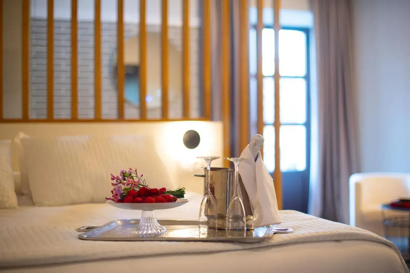 Coffee/tea facilities, Bed in Palacio San Fernando Coffee/tea facilities, Bed in Palacio San Fernando