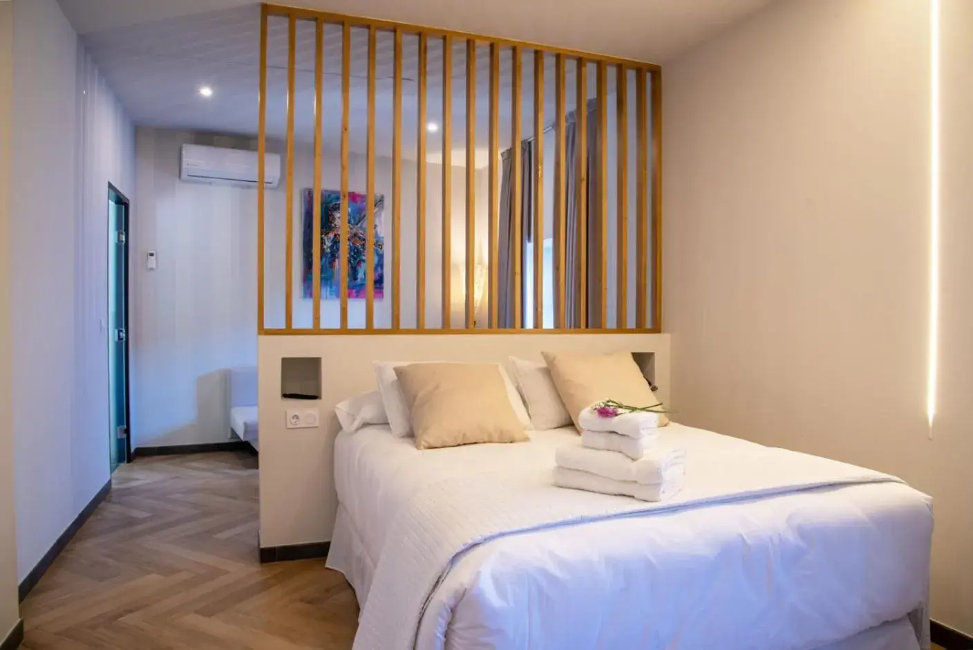 Bed in Palacio San Fernando Bed in Palacio San Fernando