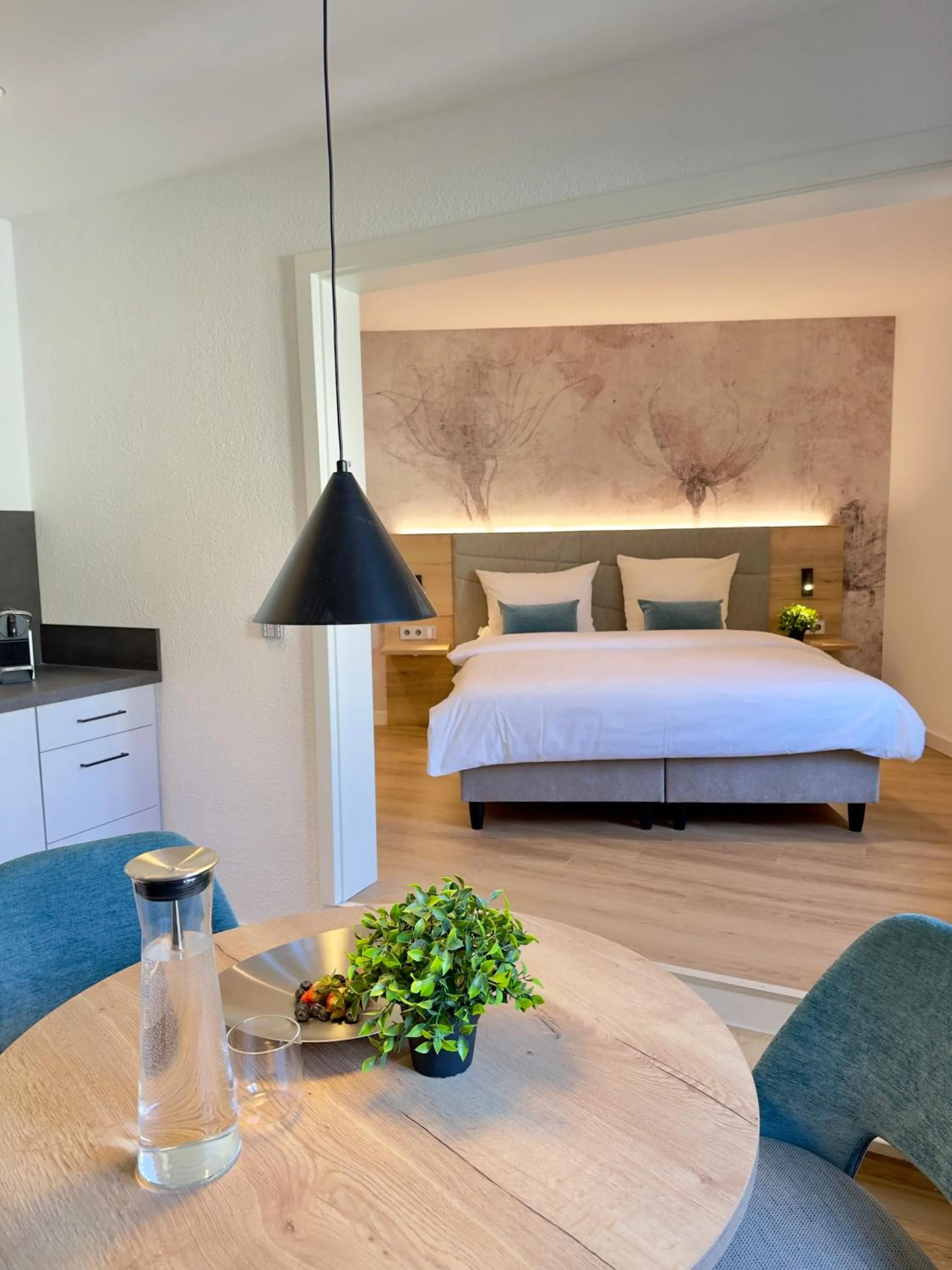 Bed in Living & Serviced Apartments by Blauer Wolf