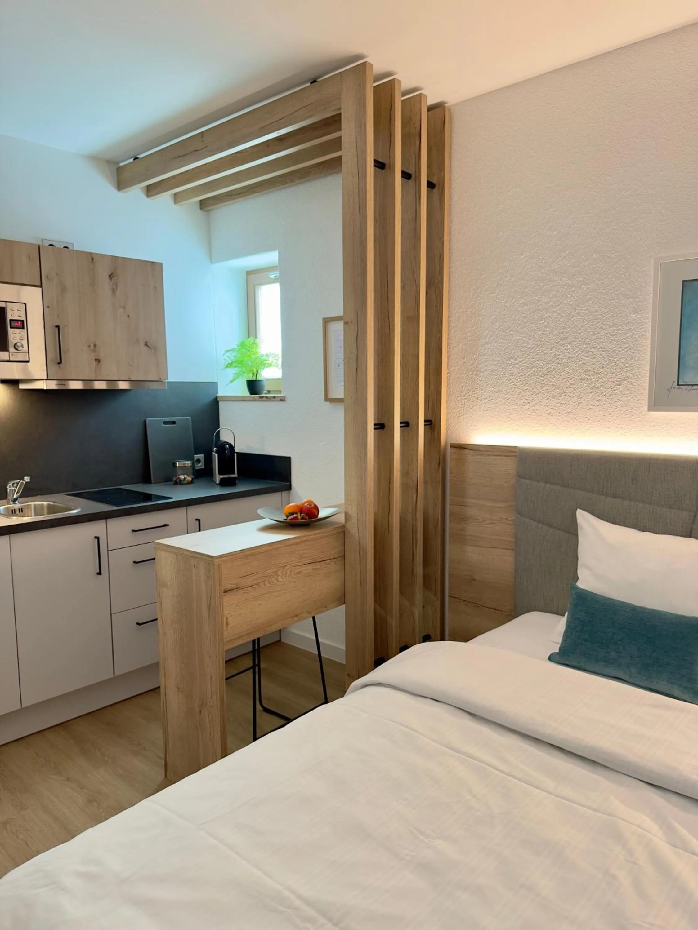 Bed in Living & Serviced Apartments by Blauer Wolf