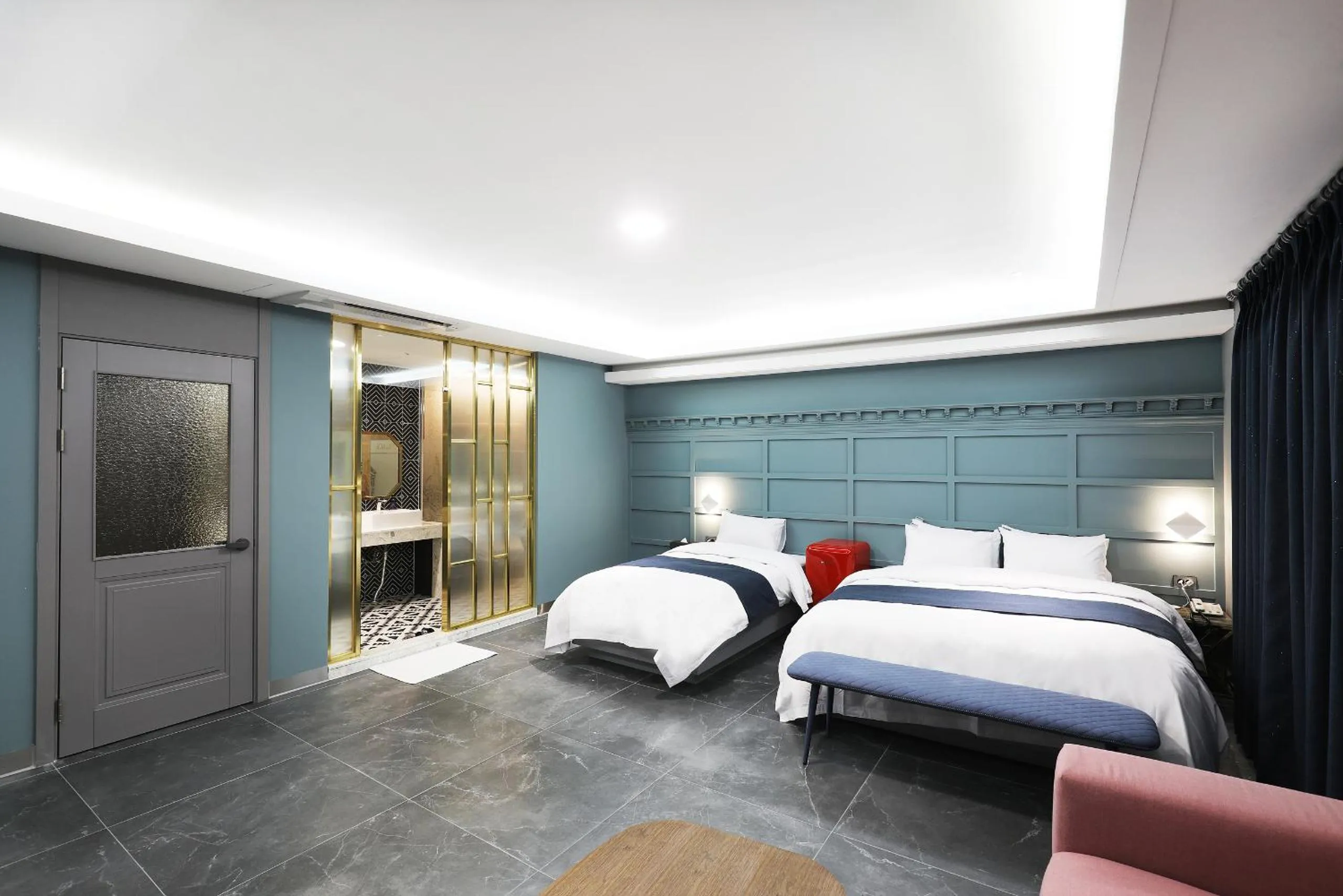 Bed in El Tower Hotel