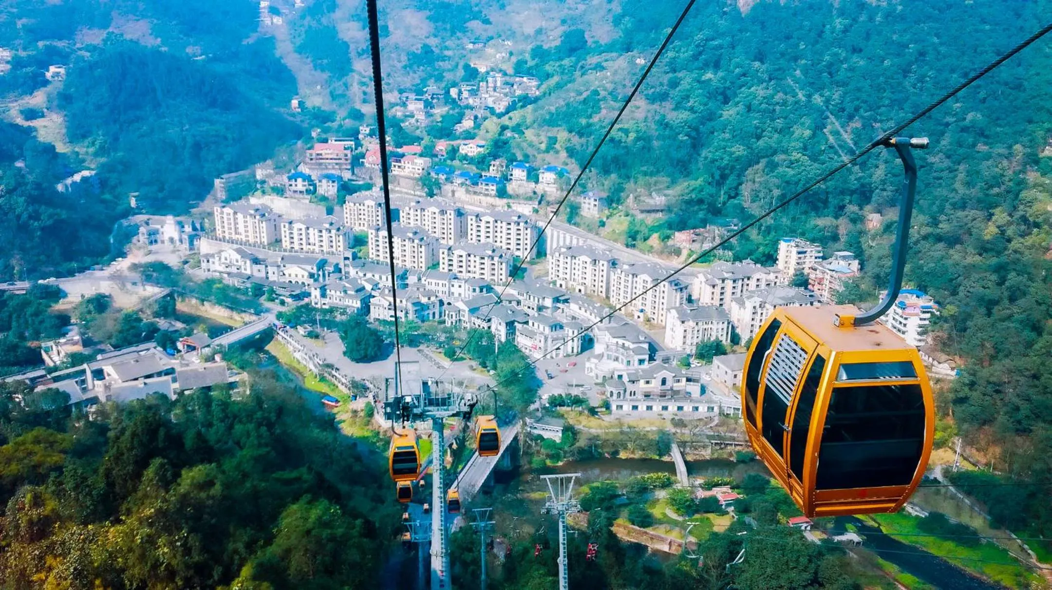 Natural landscape, Bird's-eye View in Radisson Chongqing South Hot Spring