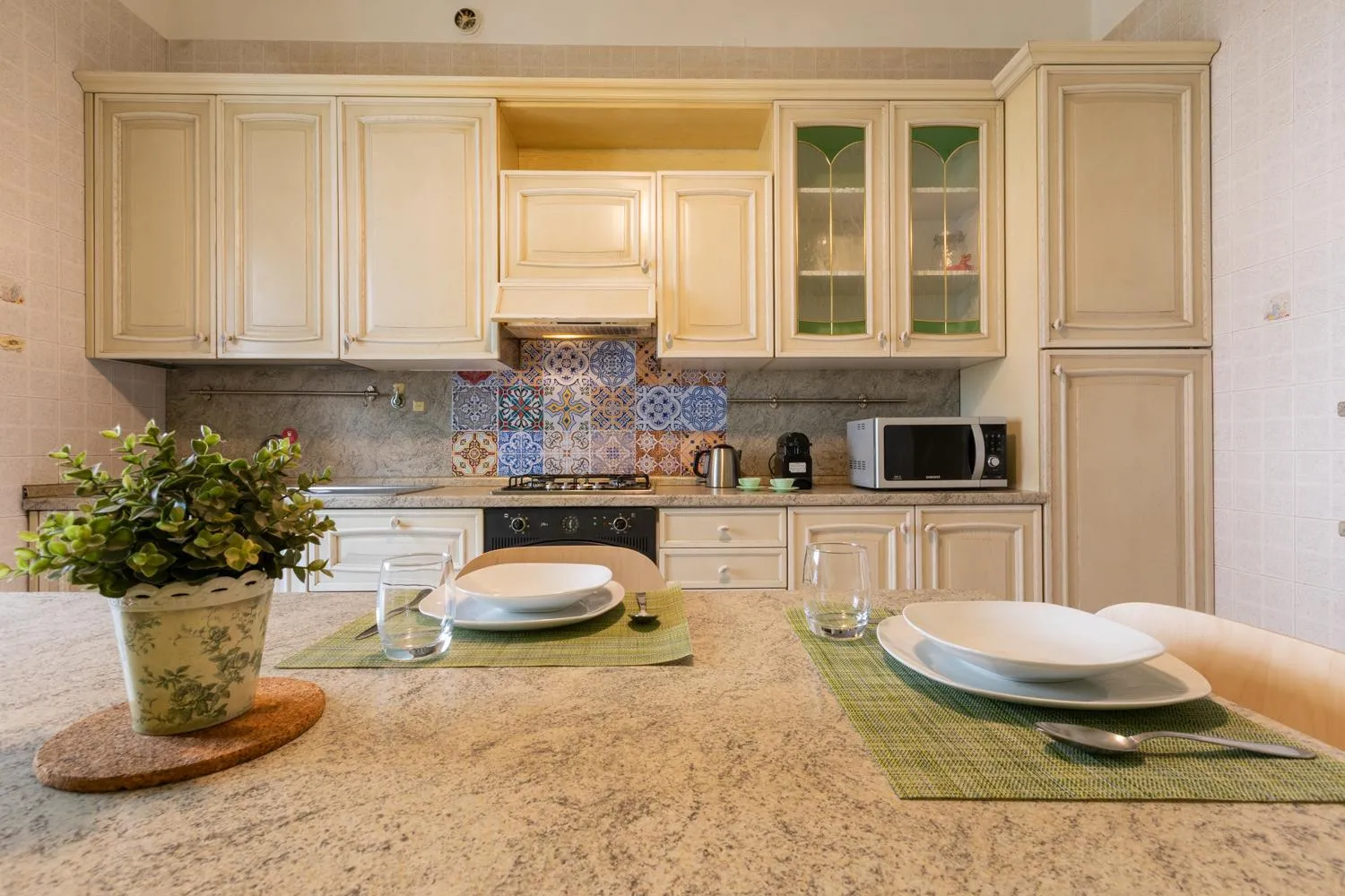 kitchen in La Casa dei Colori by Wonderful Italy