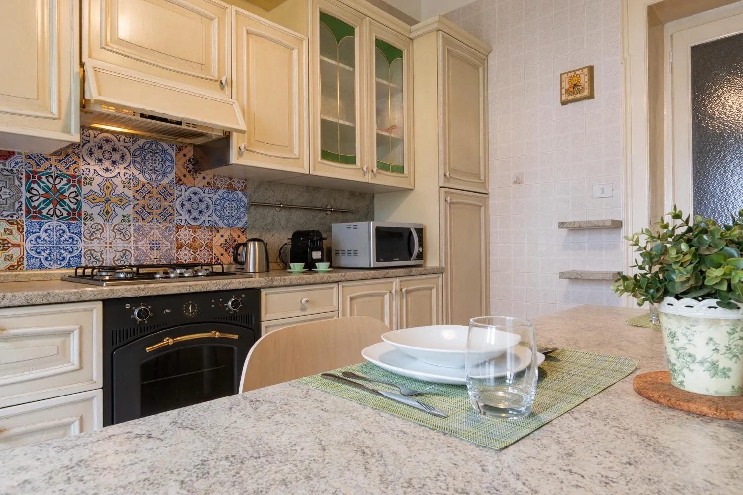 kitchen in La Casa dei Colori by Wonderful Italy