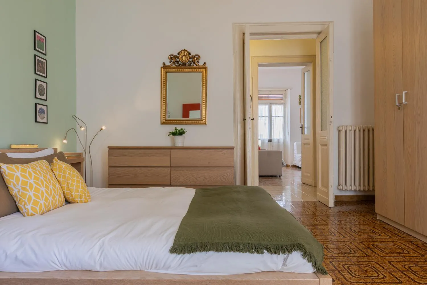 Bedroom, Bed in La Casa dei Colori by Wonderful Italy