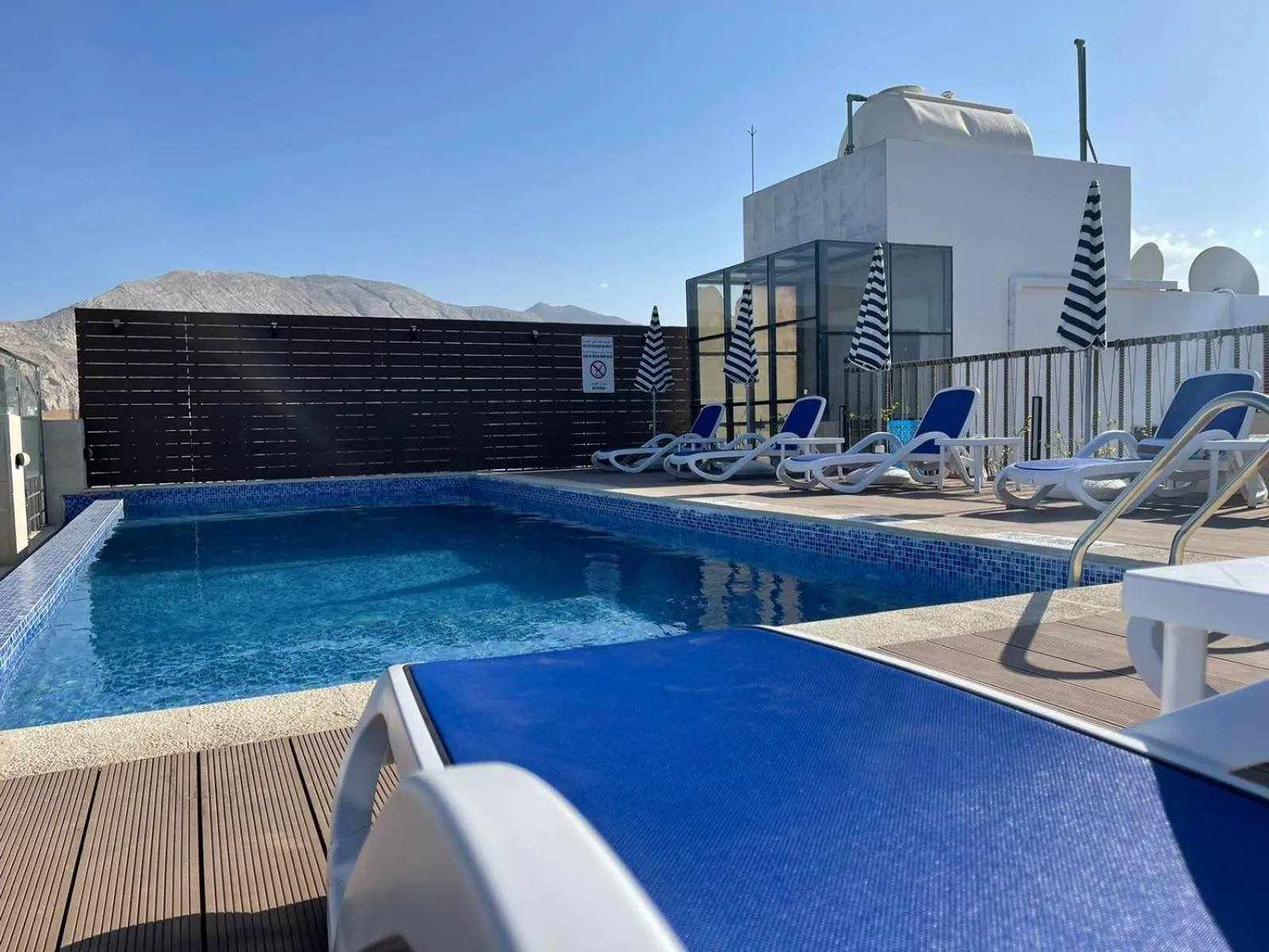 Swimming pool in Grand Tourist Hotel
