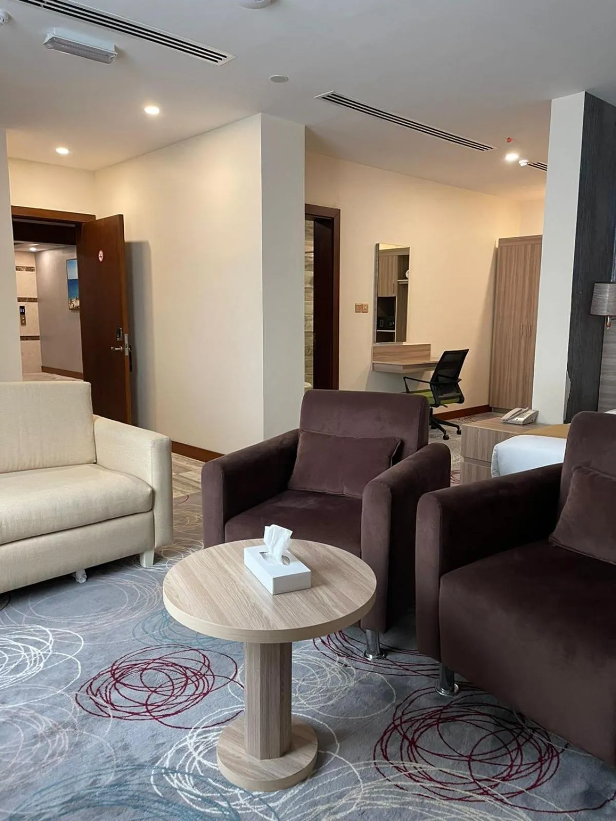 Living room in Grand Tourist Hotel