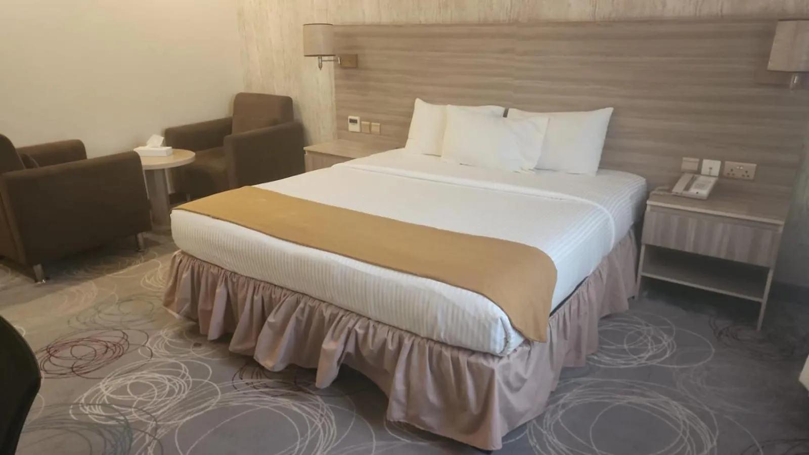 Bed in Grand Tourist Hotel