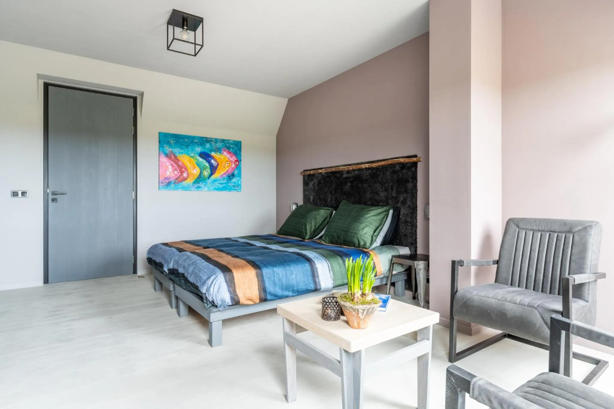 Bed in B&B Stil de Tijd