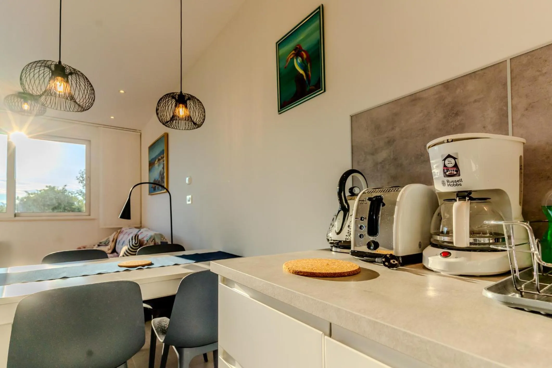 Kitchen or kitchenette in Apartman Polje