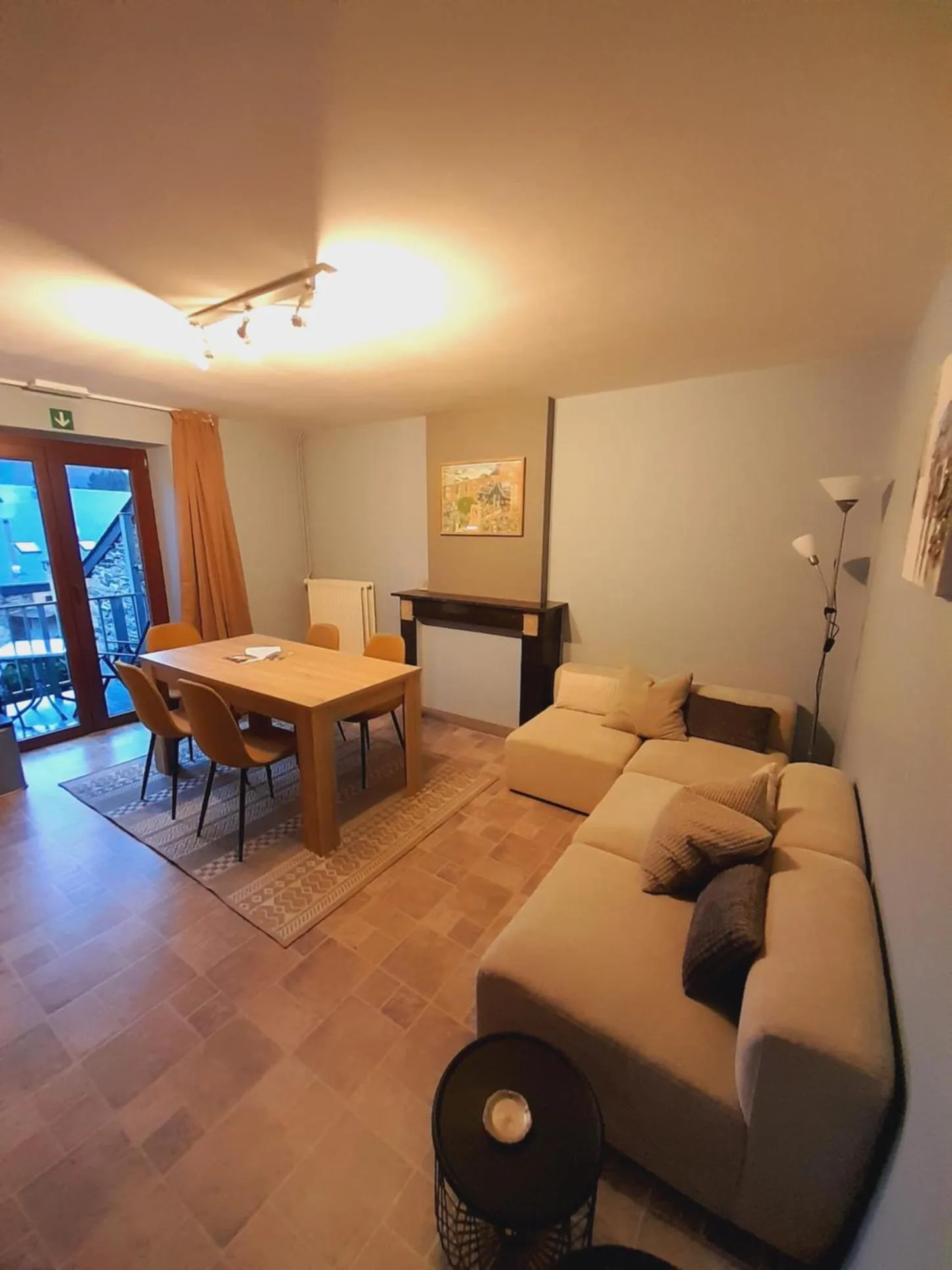 Living room in Appart Hotel Au Pied de Vigne