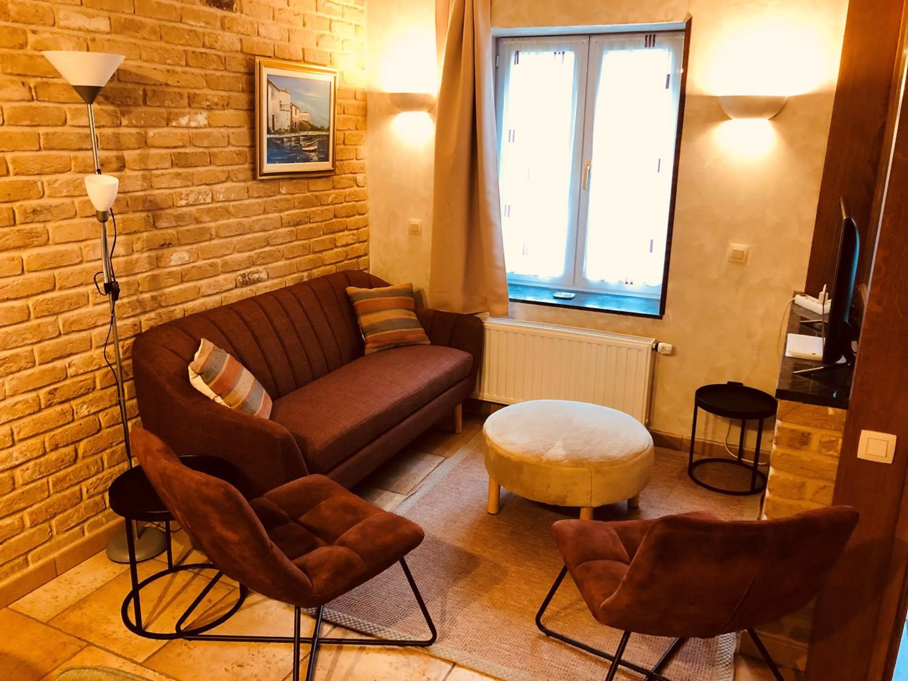 Evening entertainment in Appart Hotel Au Pied de Vigne