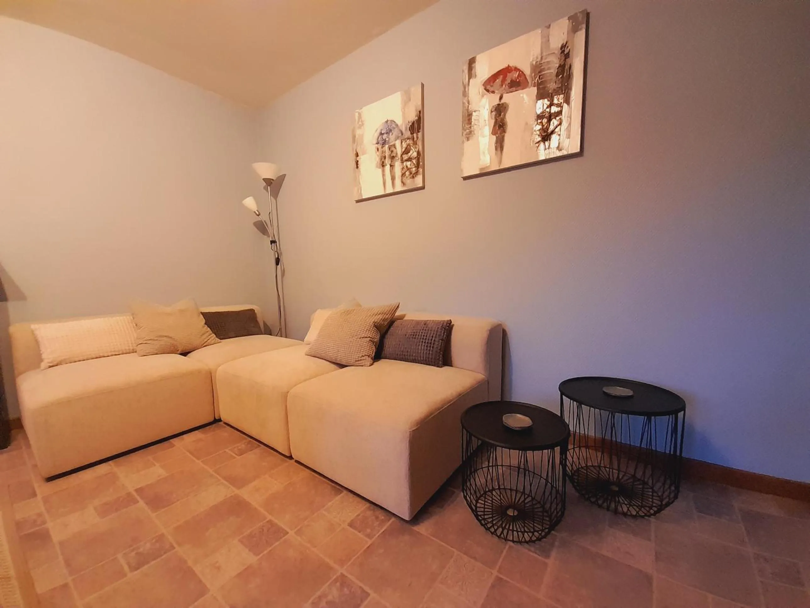 Living room in Appart Hotel Au Pied de Vigne