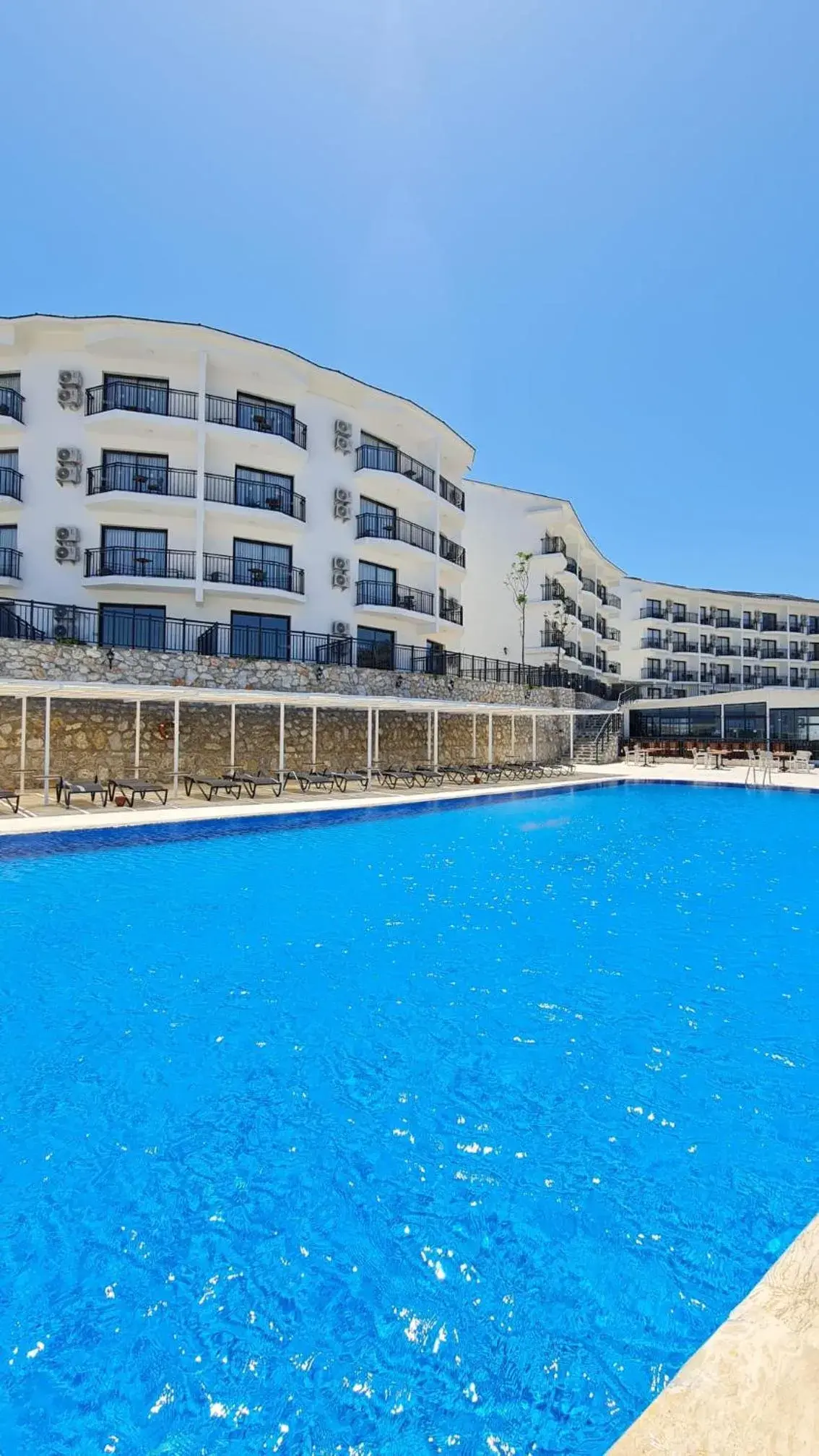 Pool view in Dalya Resort Aqua & Spa Hotel Datça Pool view in Dalya Resort Aqua & Spa Hotel Datça