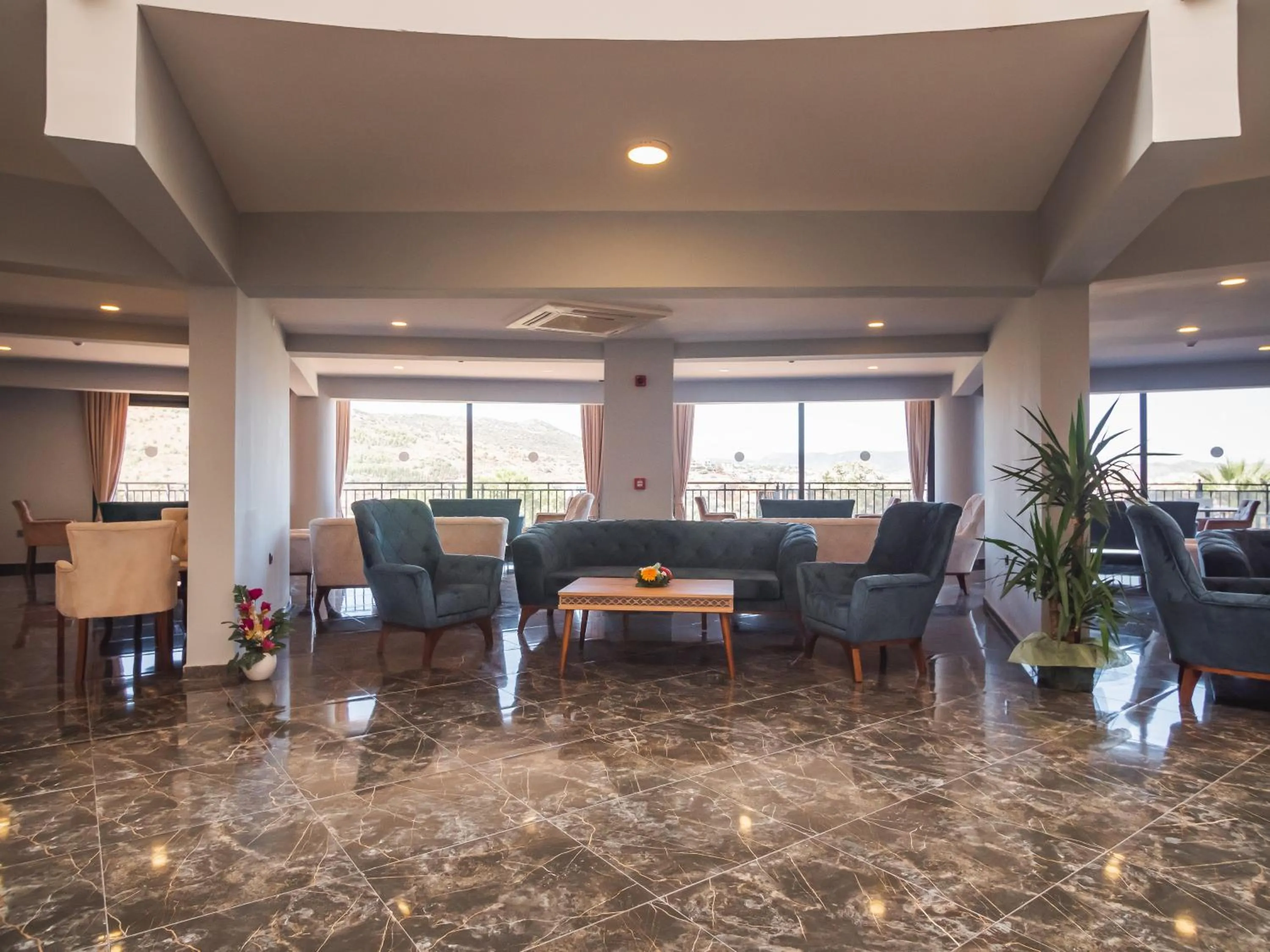 Lobby or reception in Dalya Resort Aqua & Spa Hotel Datça