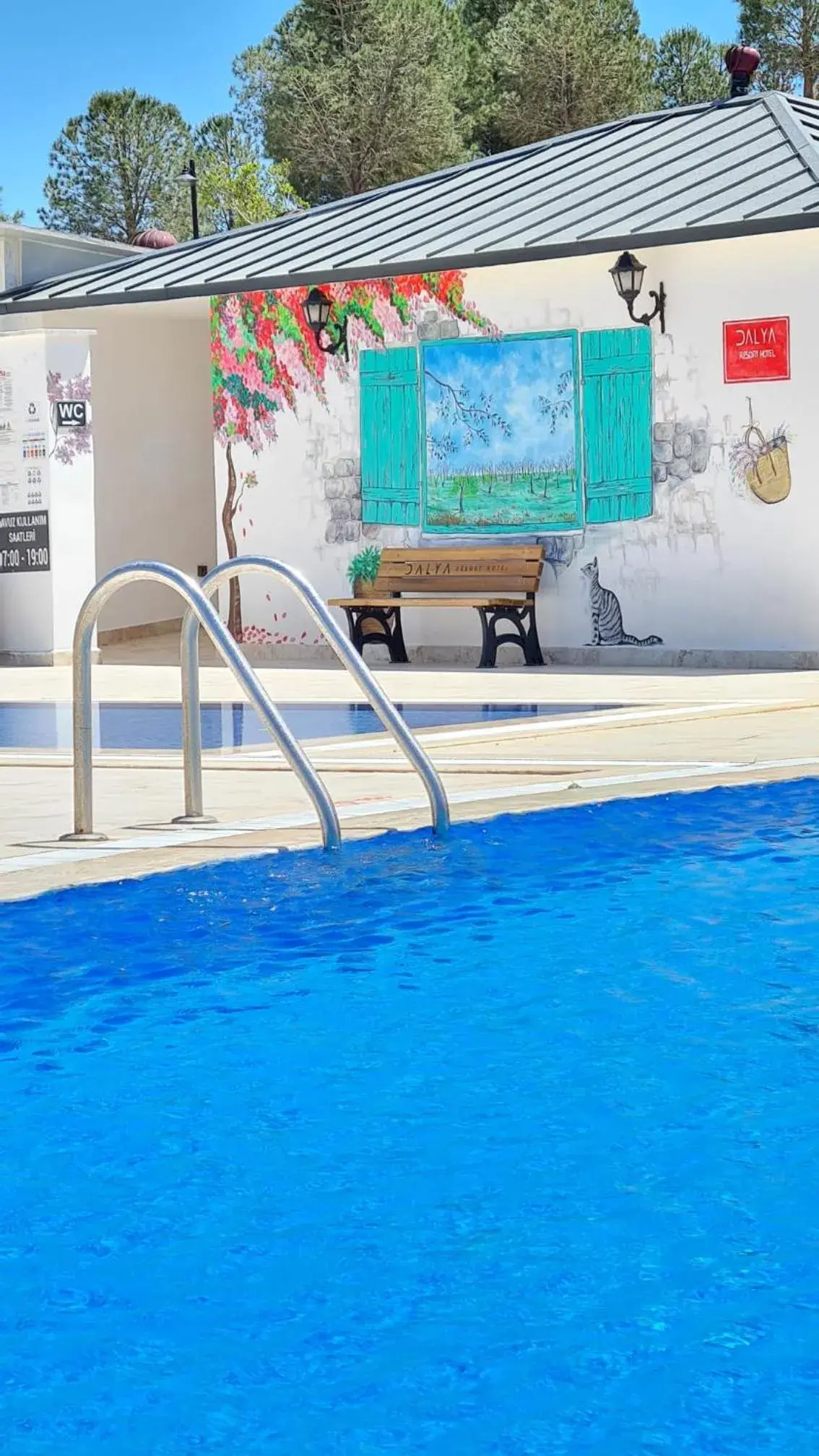 Swimming pool in Dalya Resort Aqua & Spa Hotel Datça Swimming pool in Dalya Resort Aqua & Spa Hotel Datça