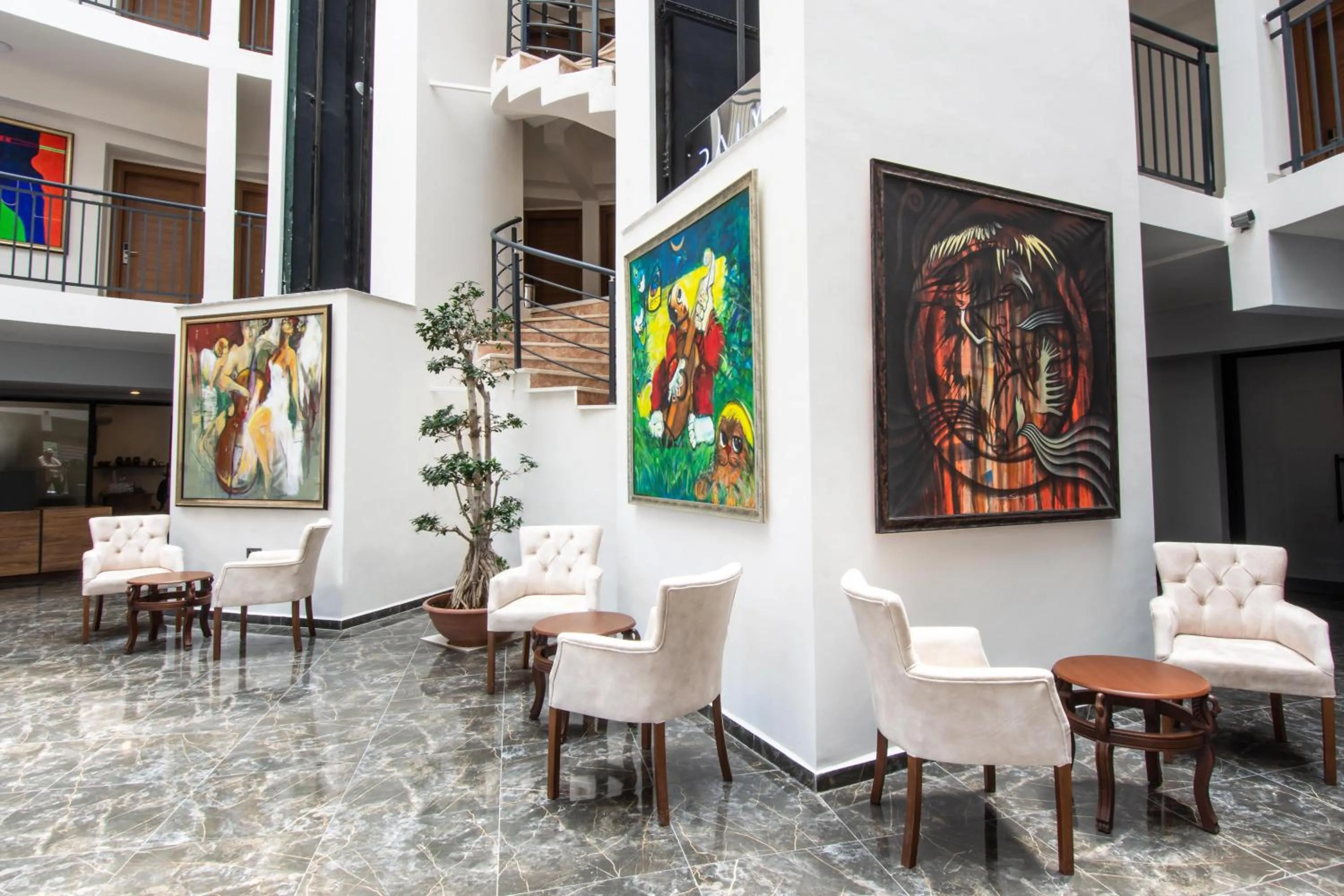 Lobby or reception in Dalya Resort Aqua & Spa Hotel Datça