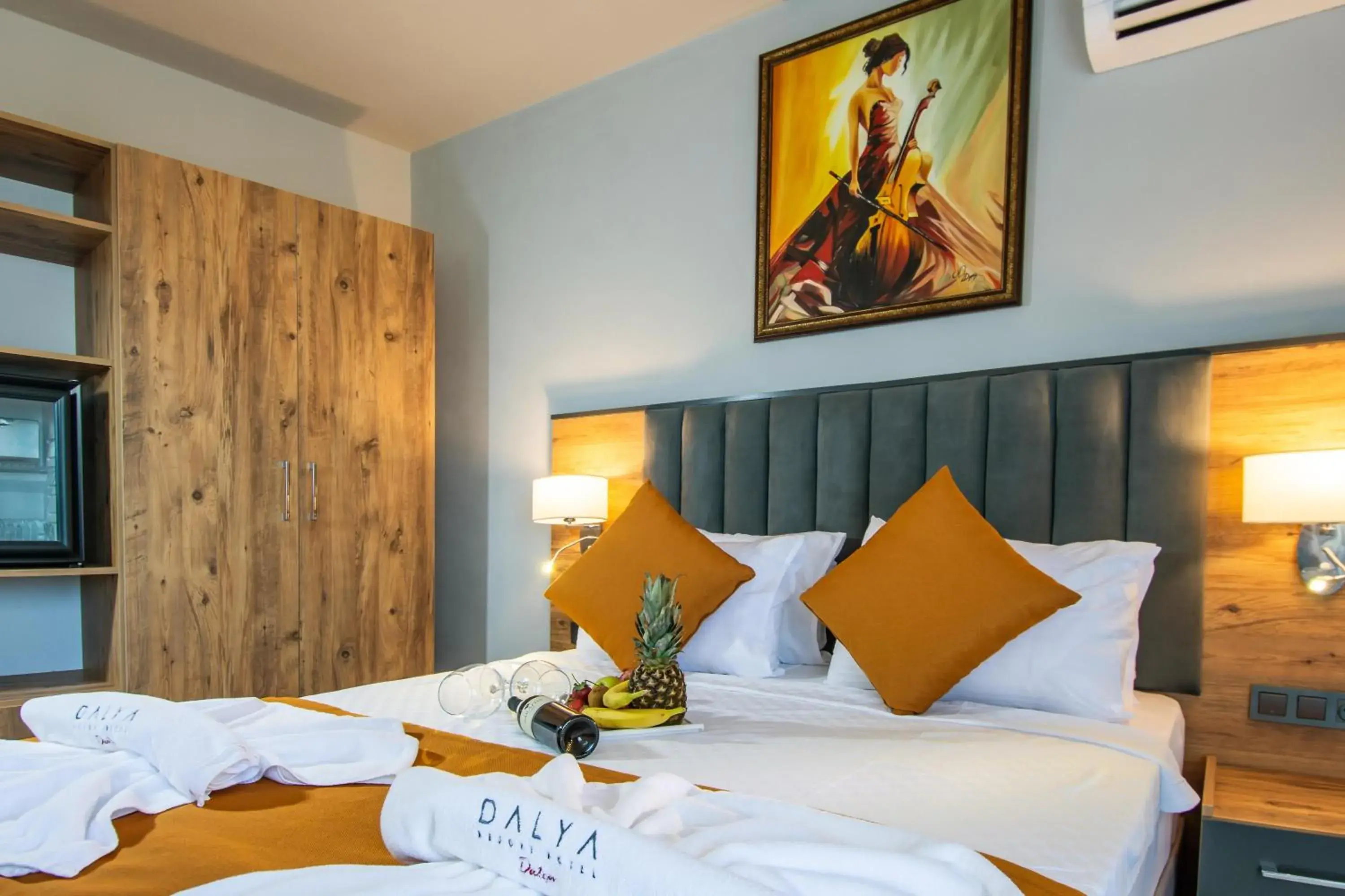 Bed in Dalya Resort Aqua & Spa Hotel Datça Bed in Dalya Resort Aqua & Spa Hotel Datça