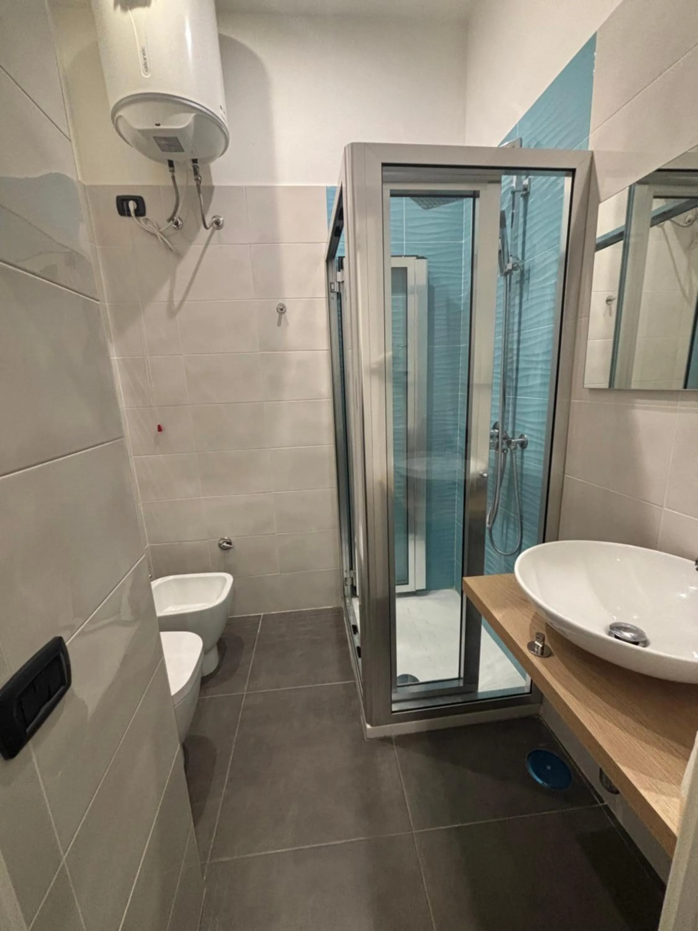 Bathroom in Doria Suites Napoli