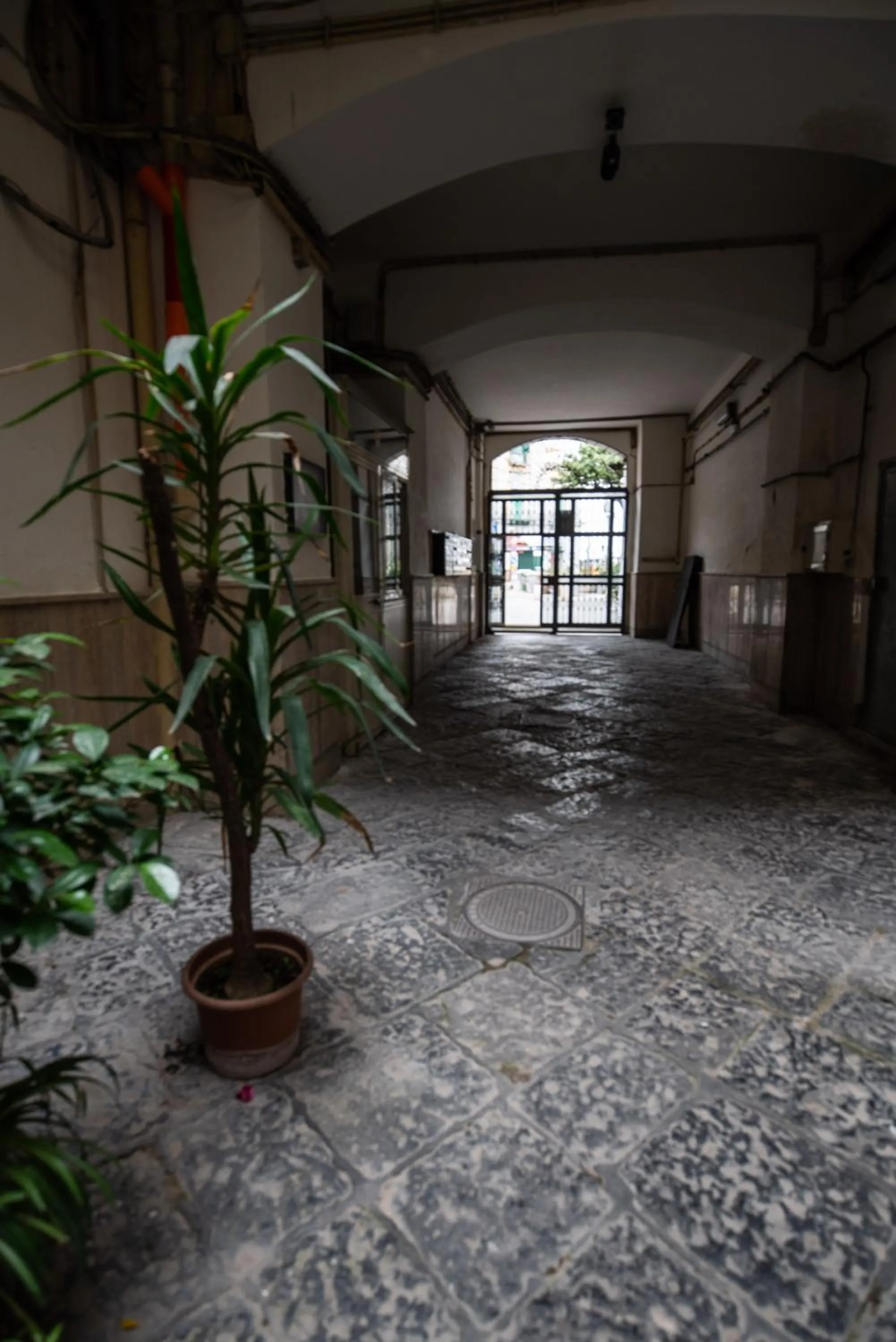 Patio in Doria Suites Napoli