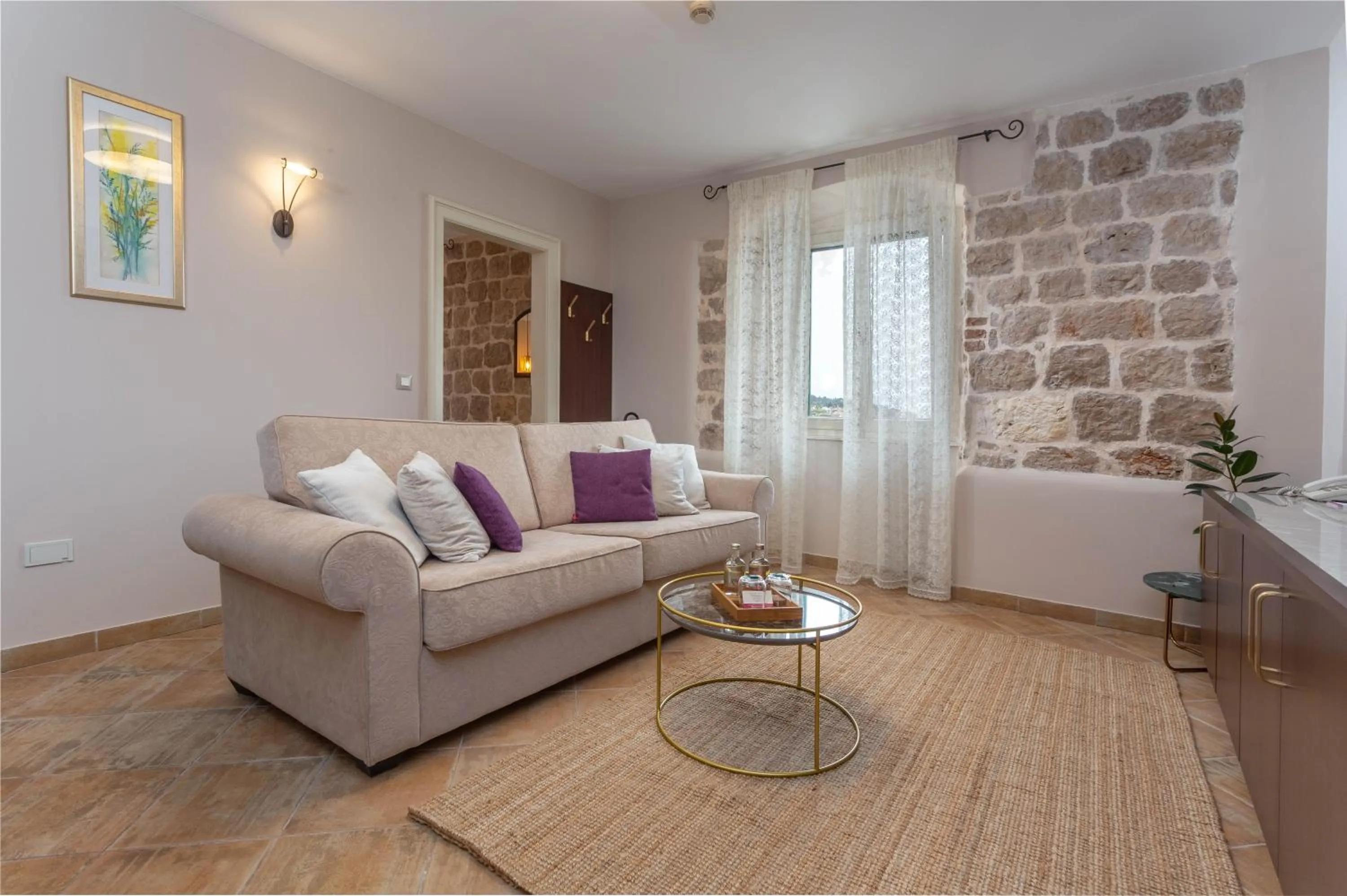 Living room in Heritage Hotel Park Hvar