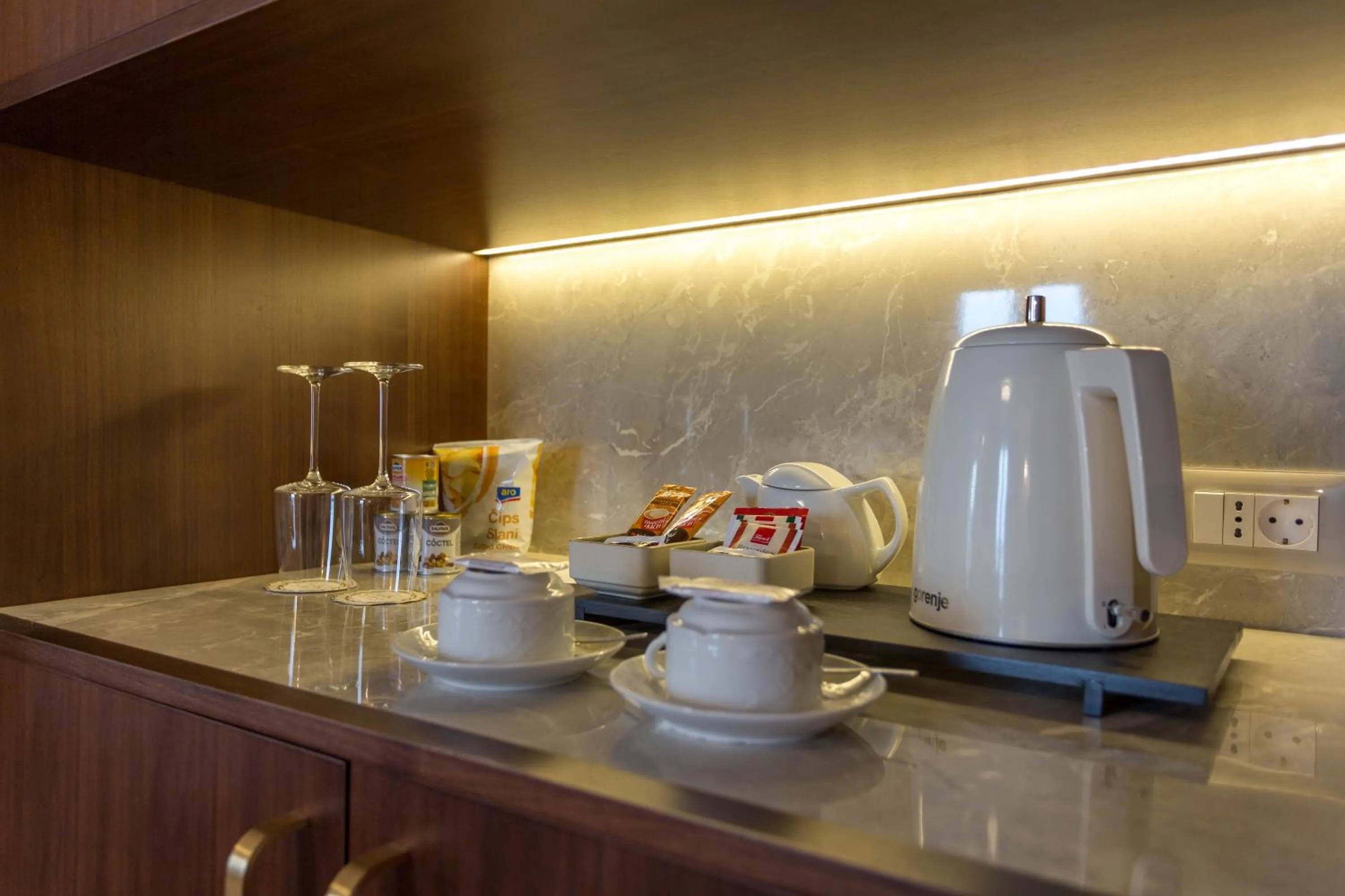 Coffee/tea facilities in Heritage Hotel Park Hvar