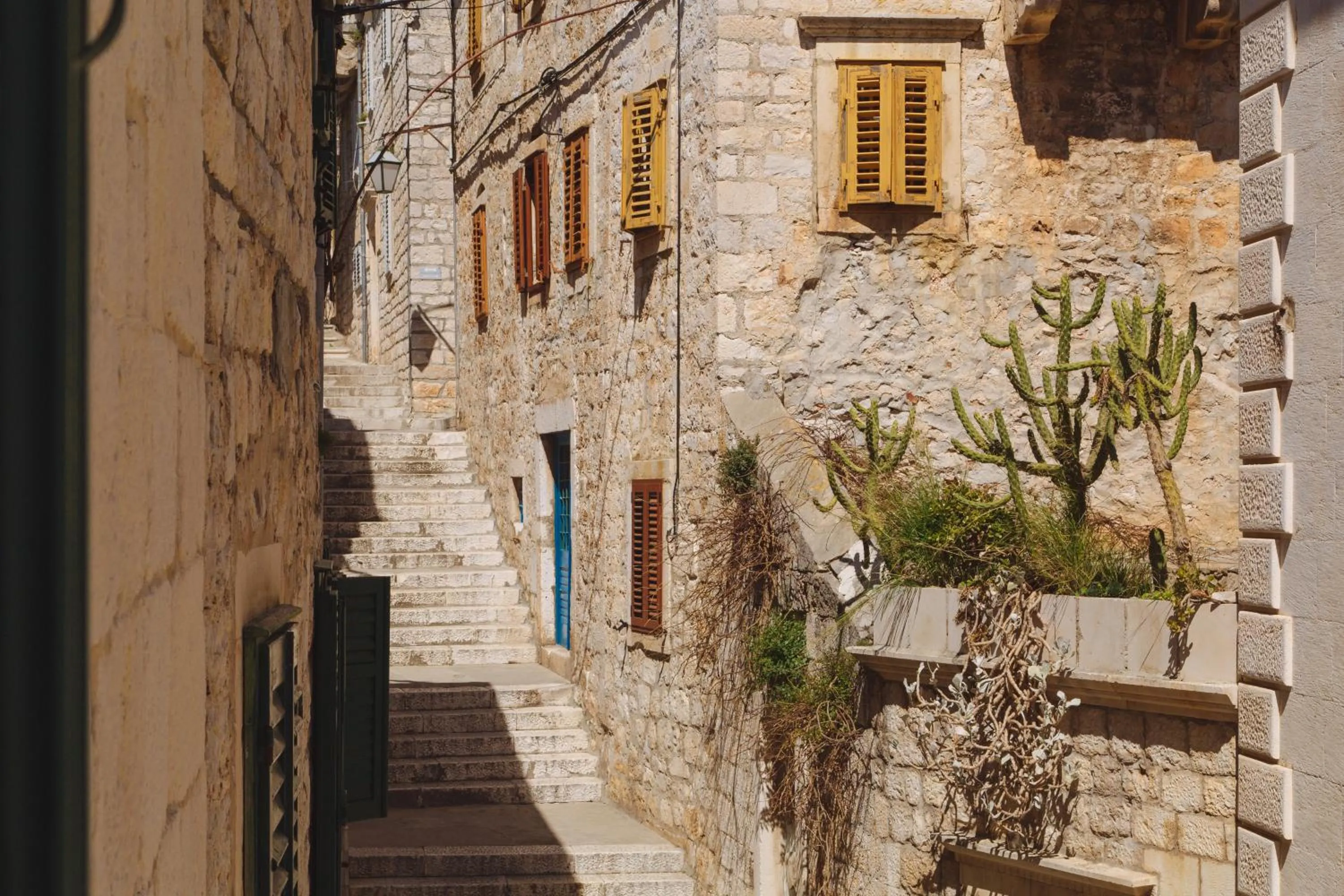 Street view in Heritage Hotel Park Hvar
