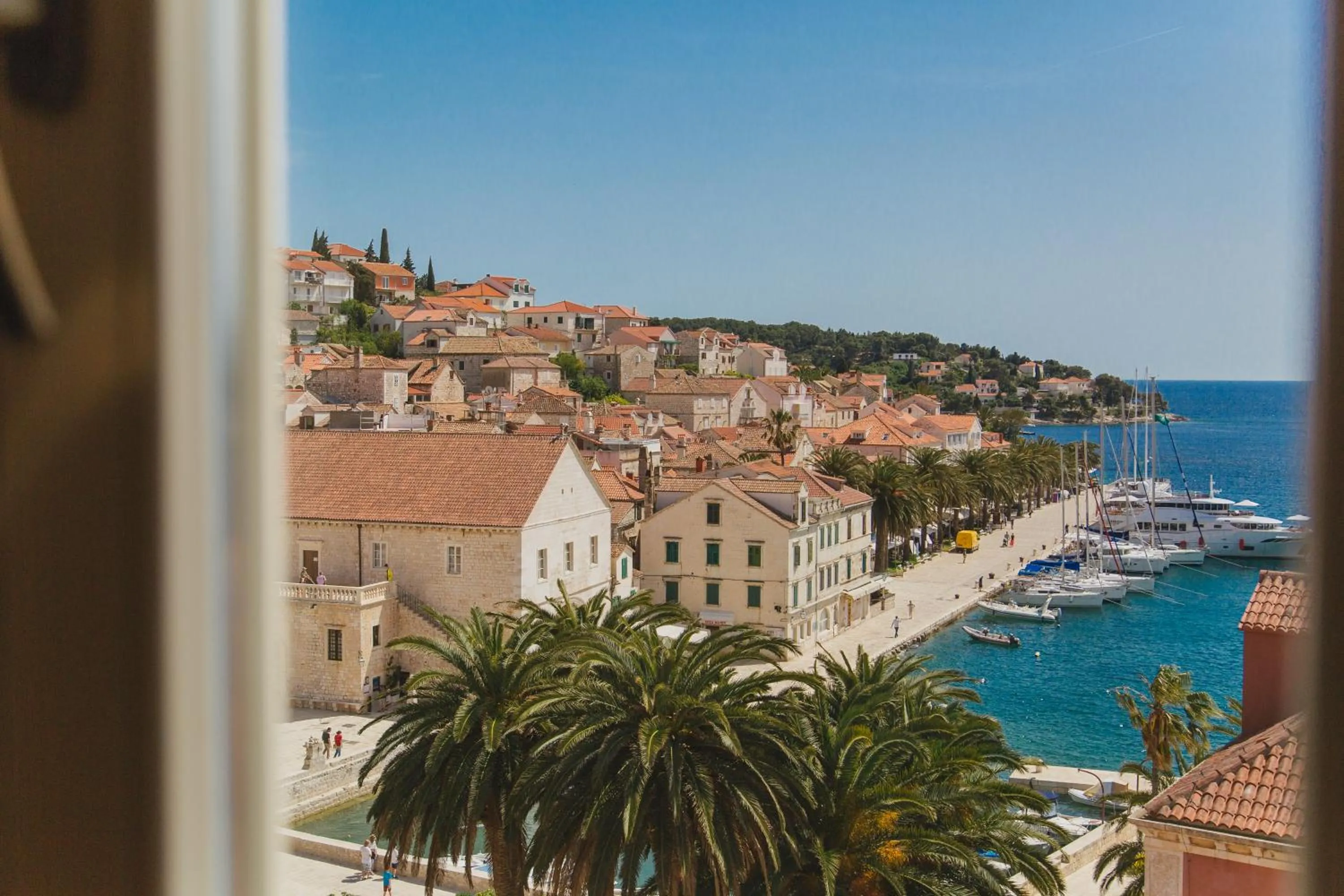 Sea view in Heritage Hotel Park Hvar