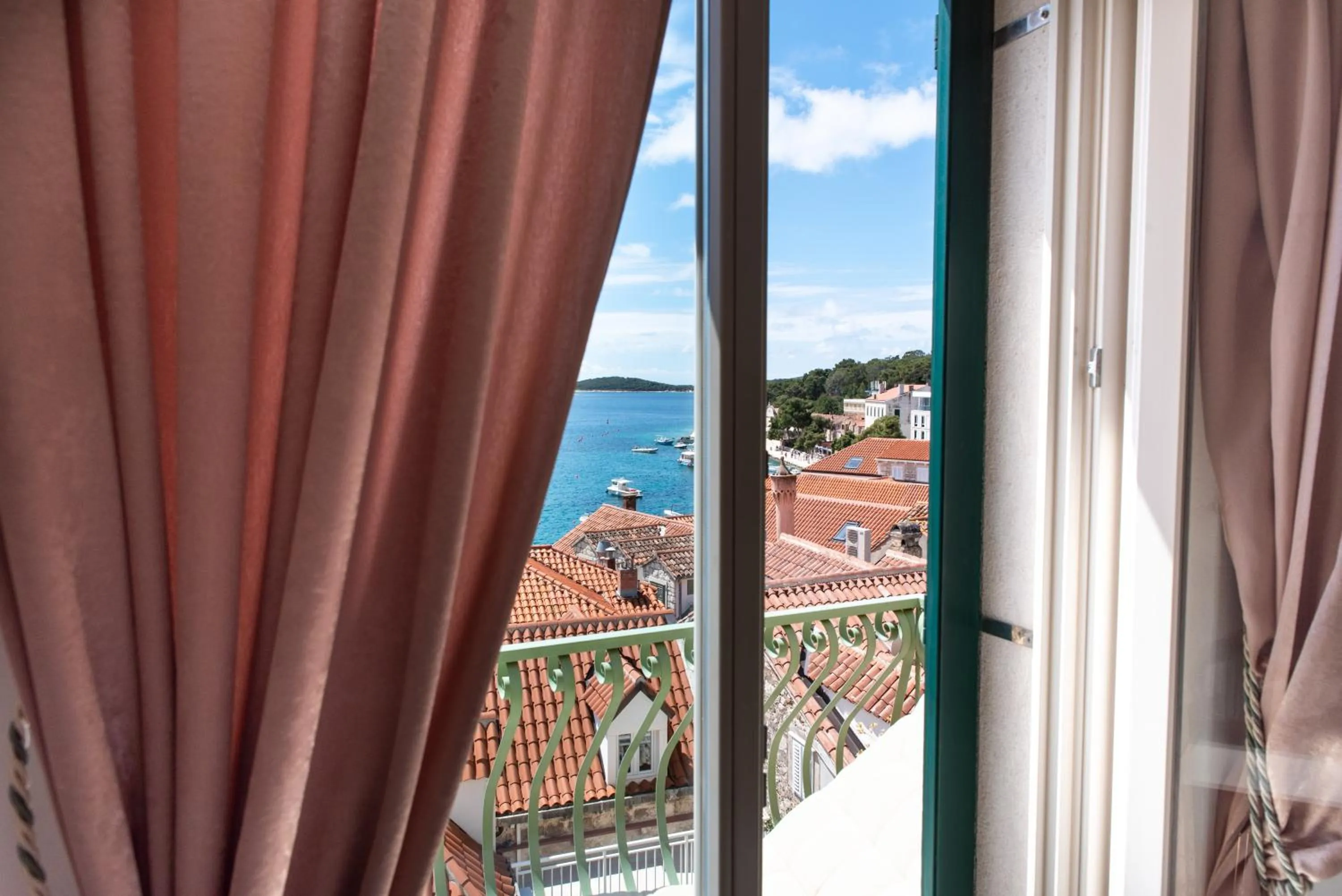 Balcony/Terrace in Heritage Hotel Park Hvar