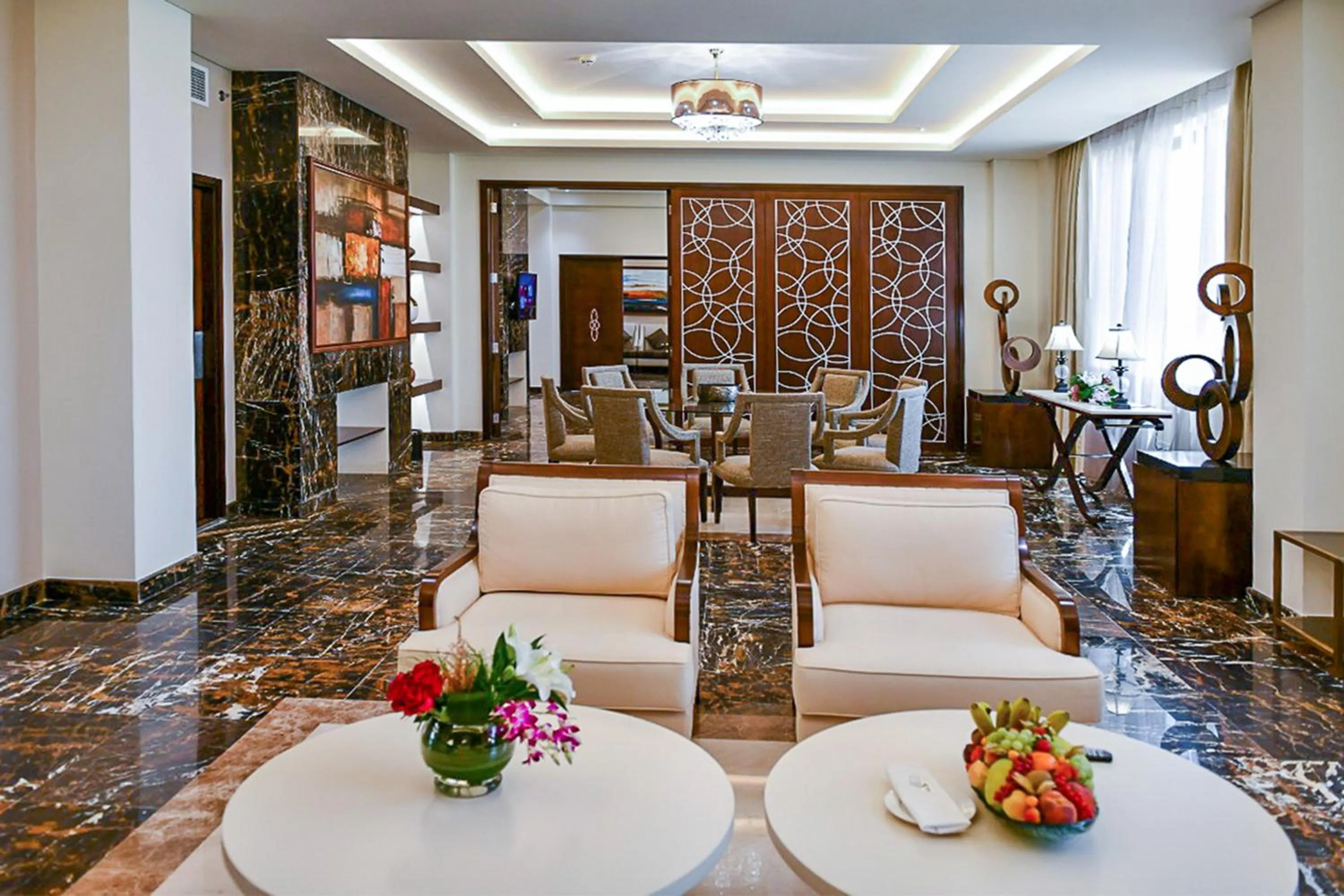 Living room in Grand Millennium Tabuk