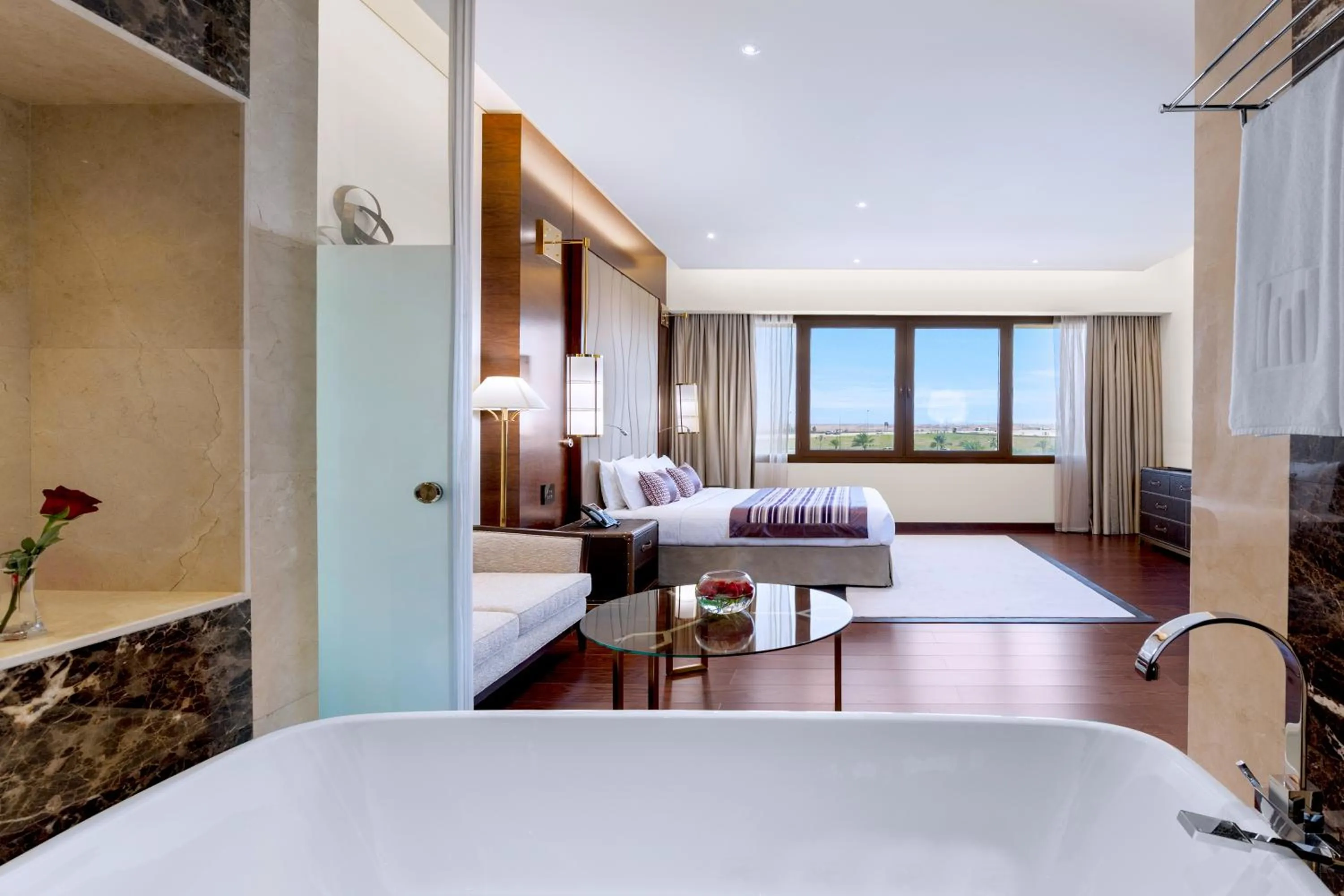 Bedroom, Bed in Grand Millennium Tabuk
