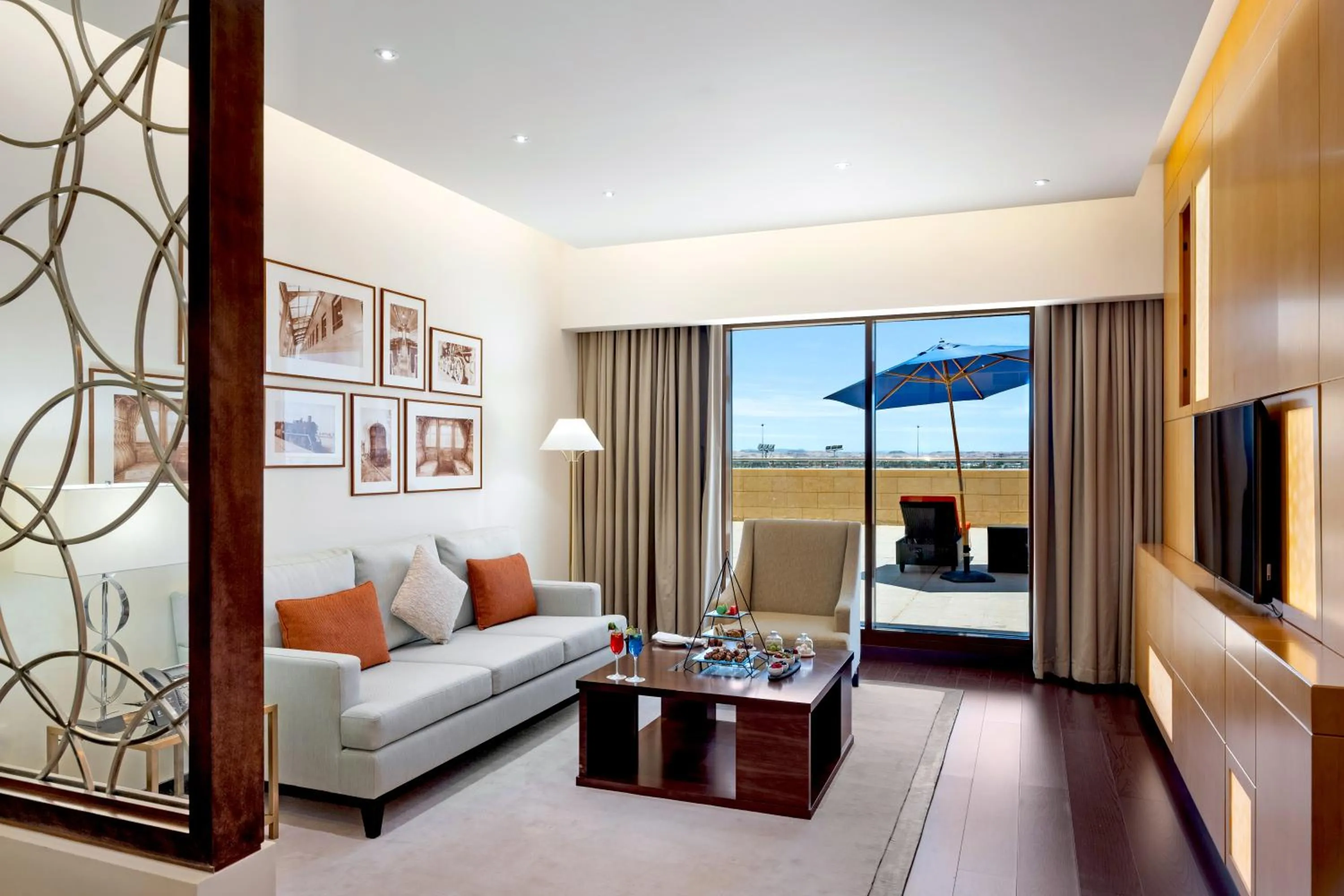 Living room in Grand Millennium Tabuk