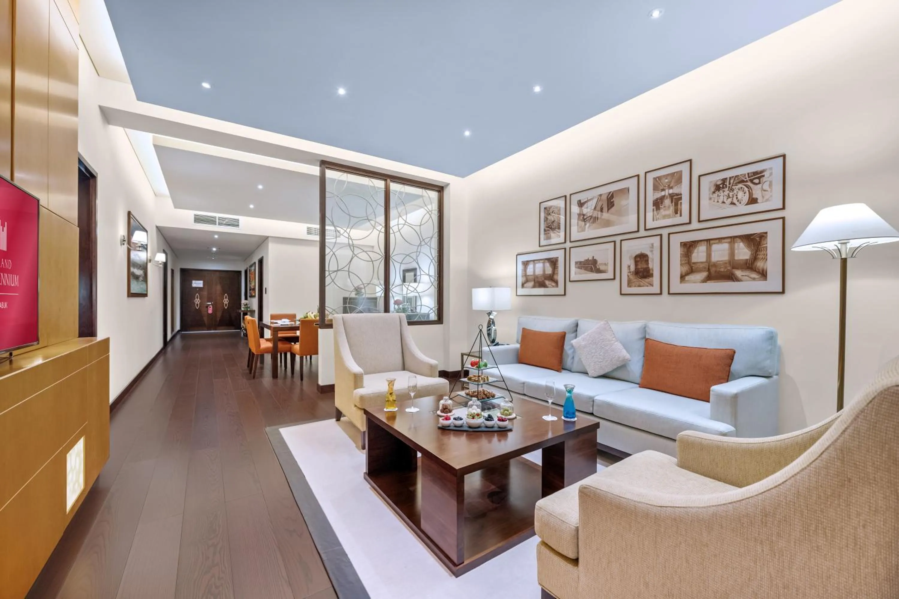 Living room in Grand Millennium Tabuk