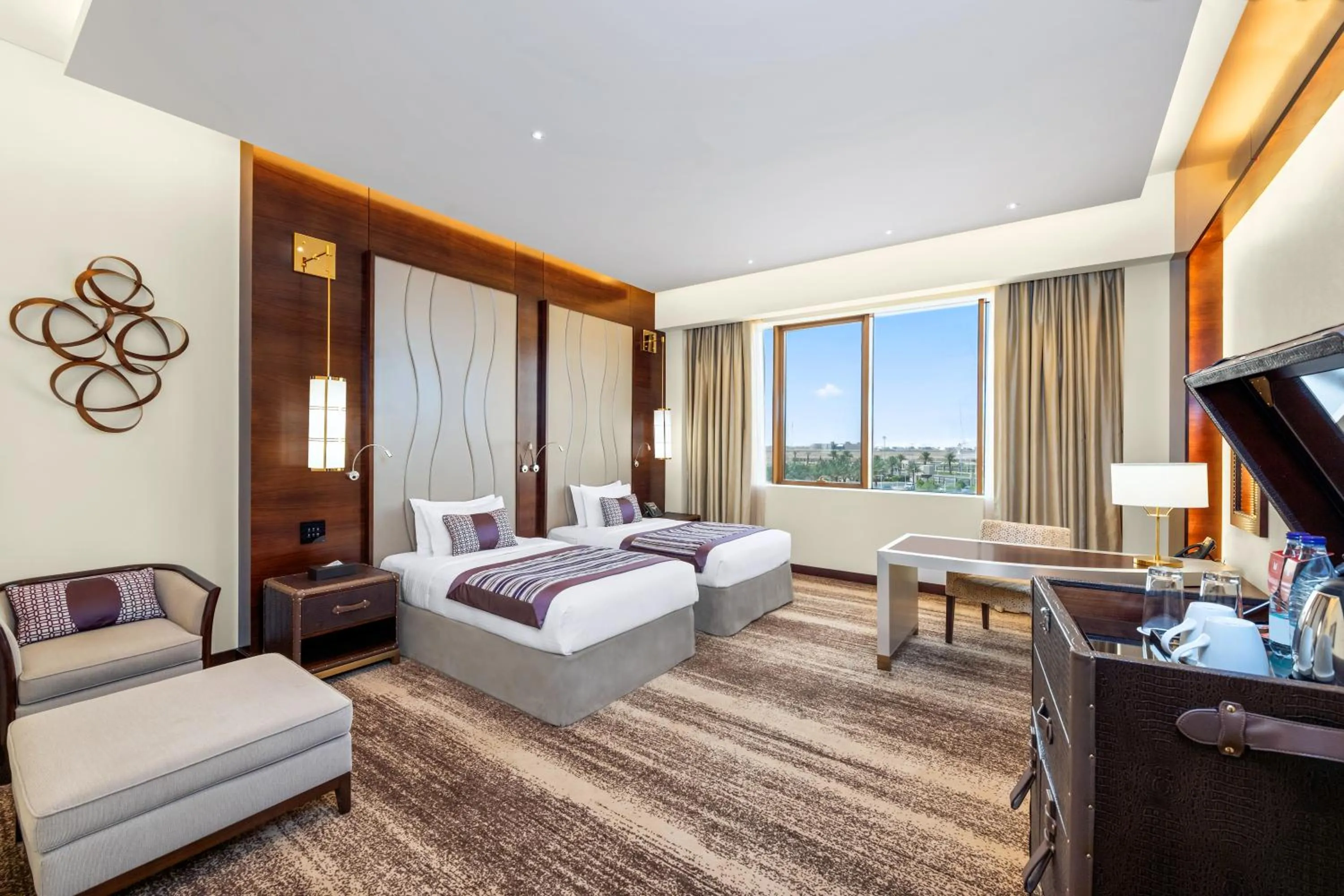 Bedroom, Bed in Grand Millennium Tabuk