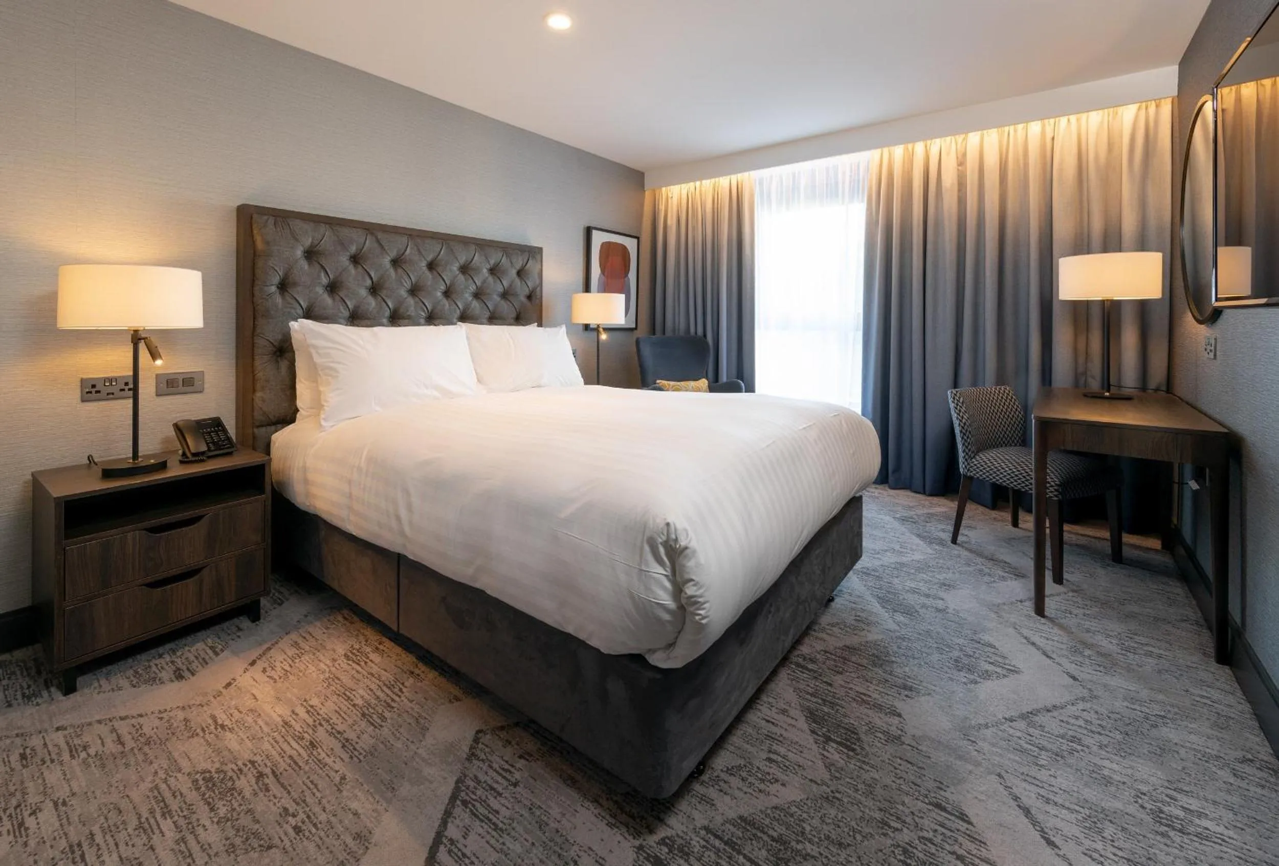 Photo of the whole room, Bed in voco Edinburgh - Haymarket by IHG