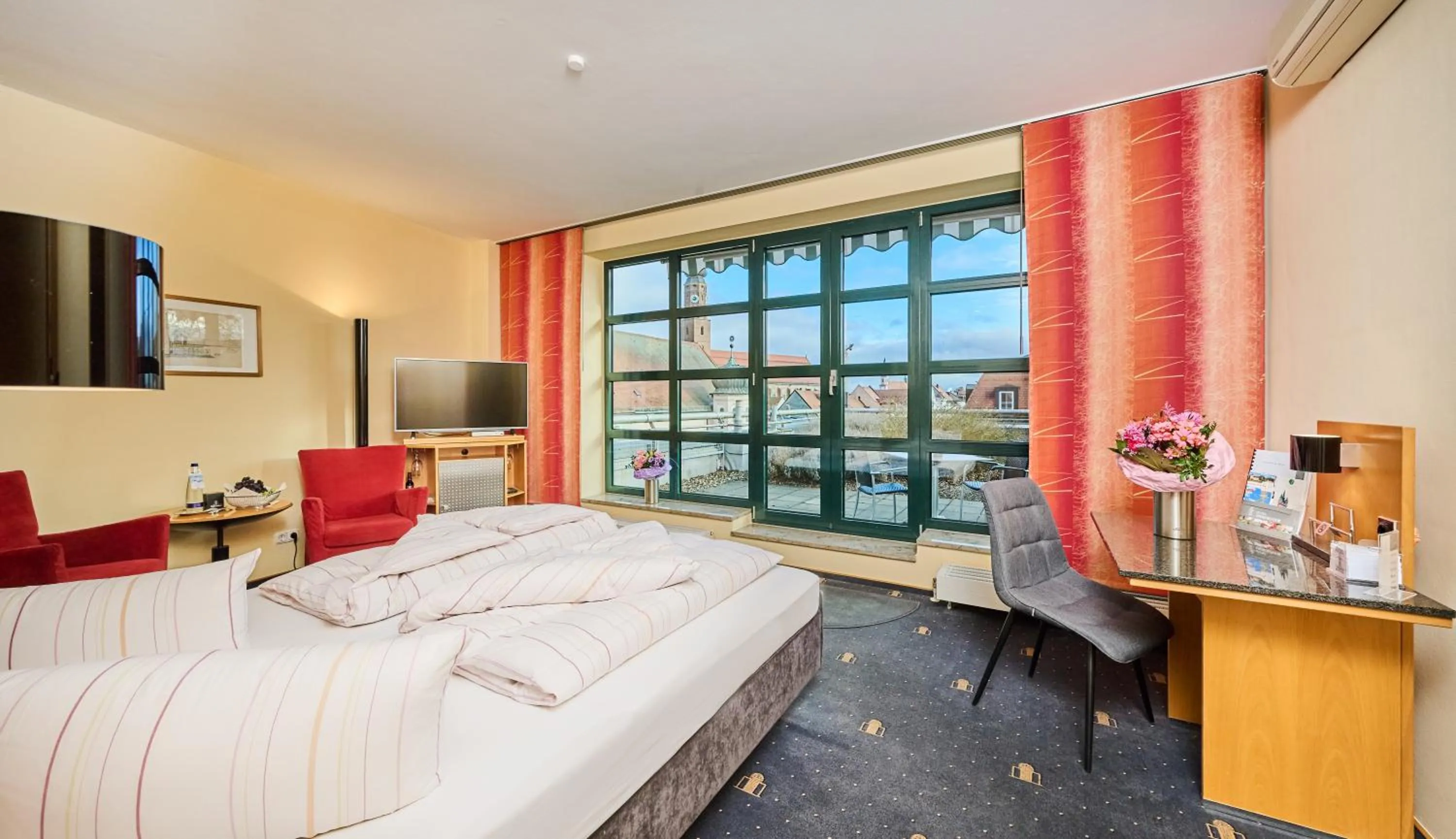 Bed in Hotel Theresientor