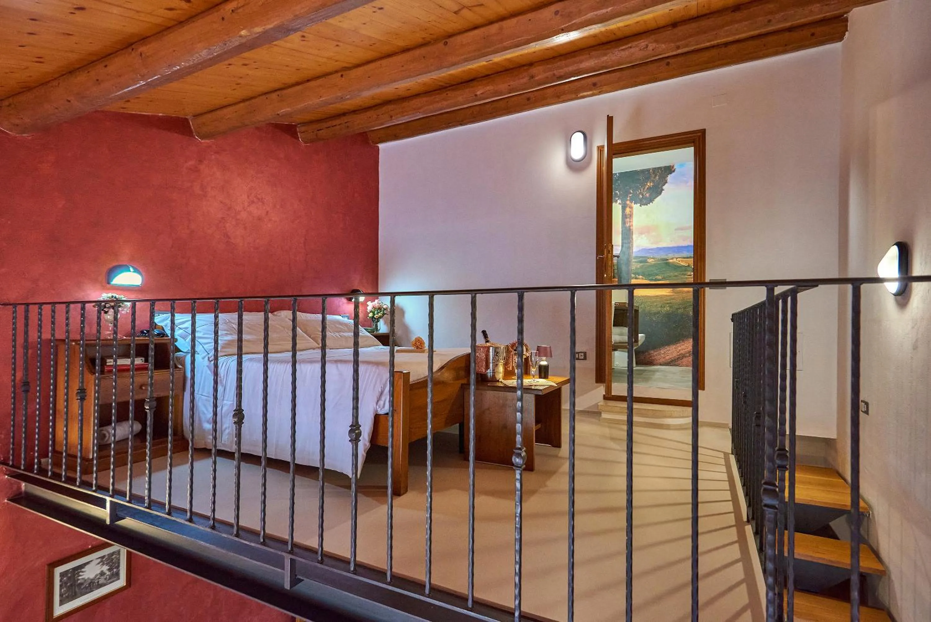 Bed in Casanova - Panoramic Rooms and Suites