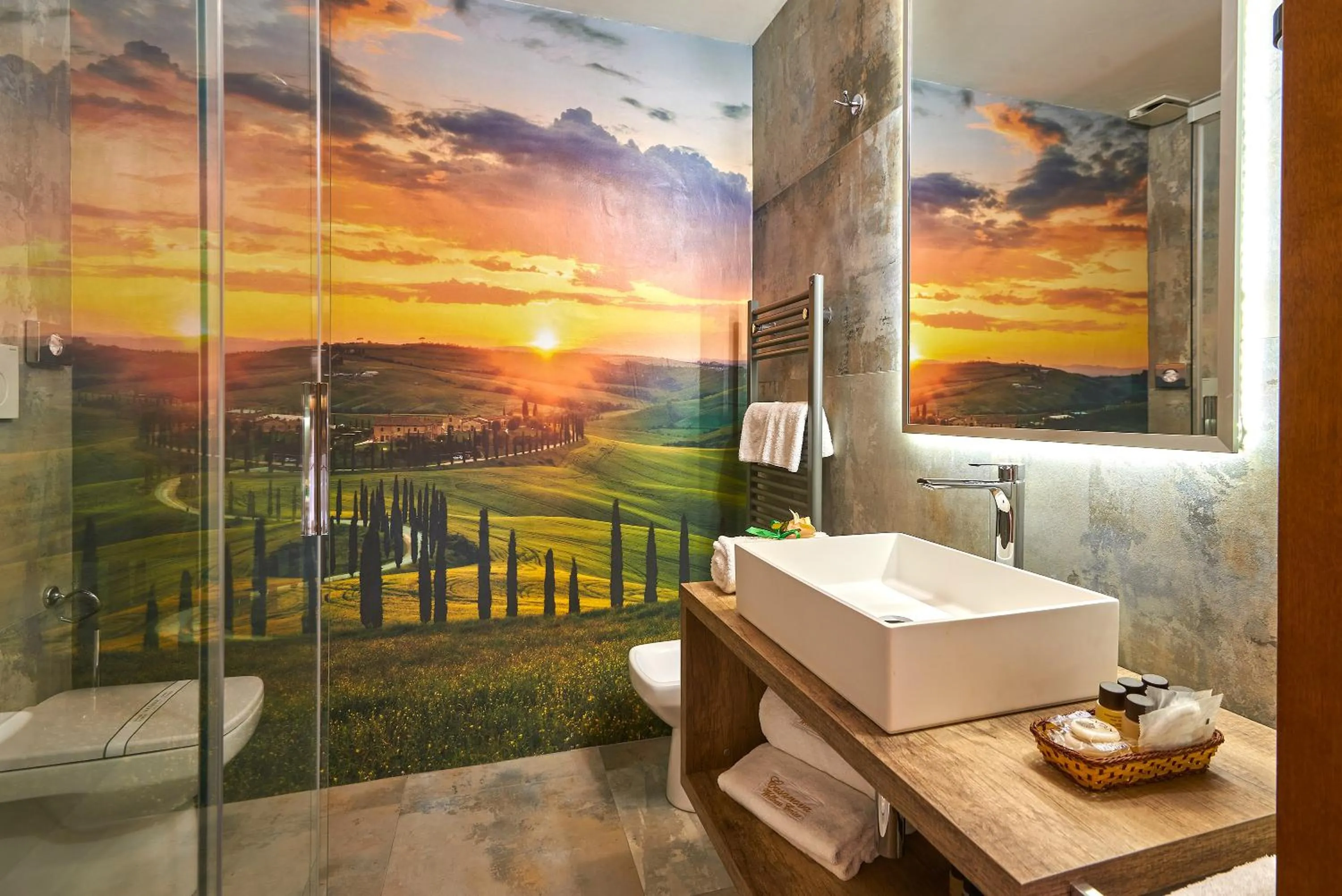 Shower in Casanova - Panoramic Rooms and Suites