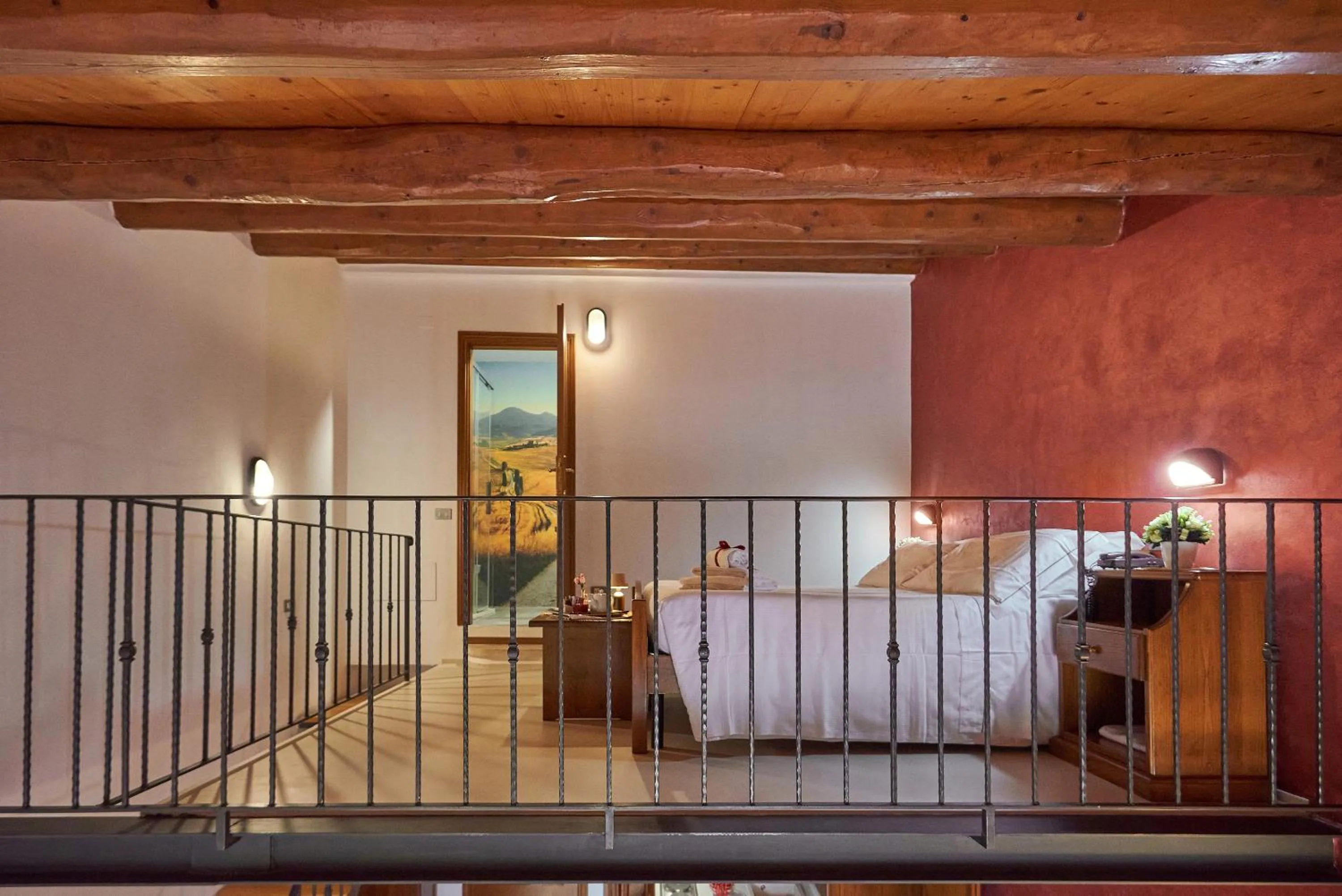 Bed in Casanova - Panoramic Rooms and Suites