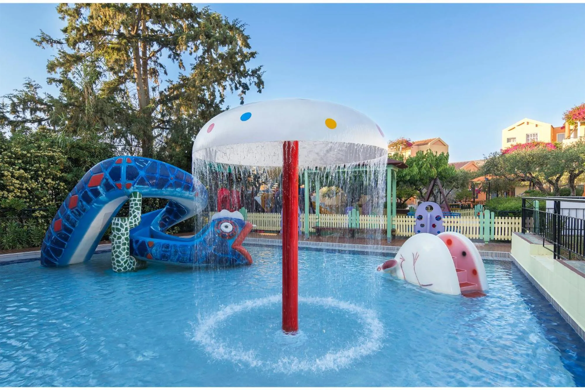 Children play ground in Stefan Village Hotel