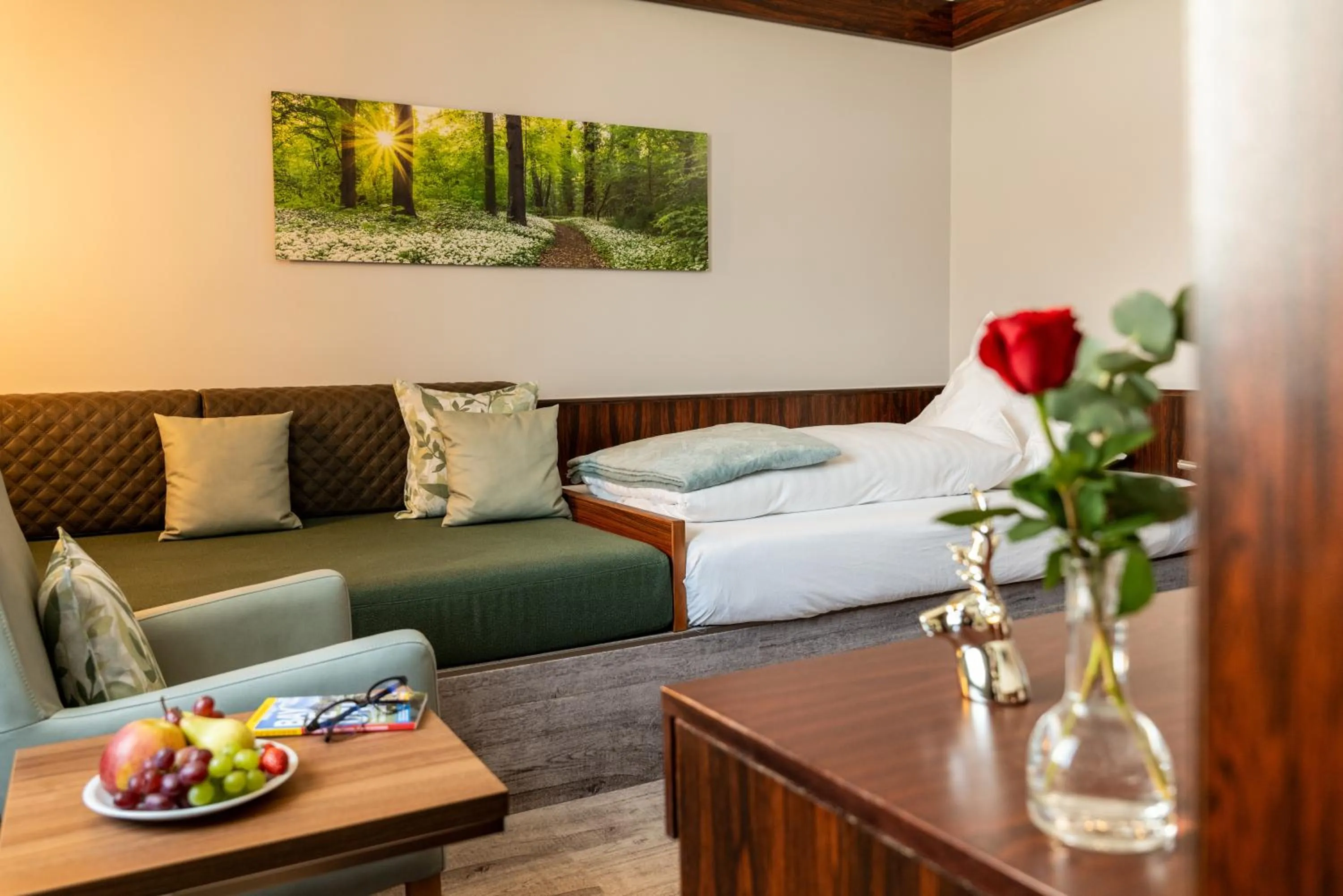 Photo of the whole room in Hotel Goldener Hirsch