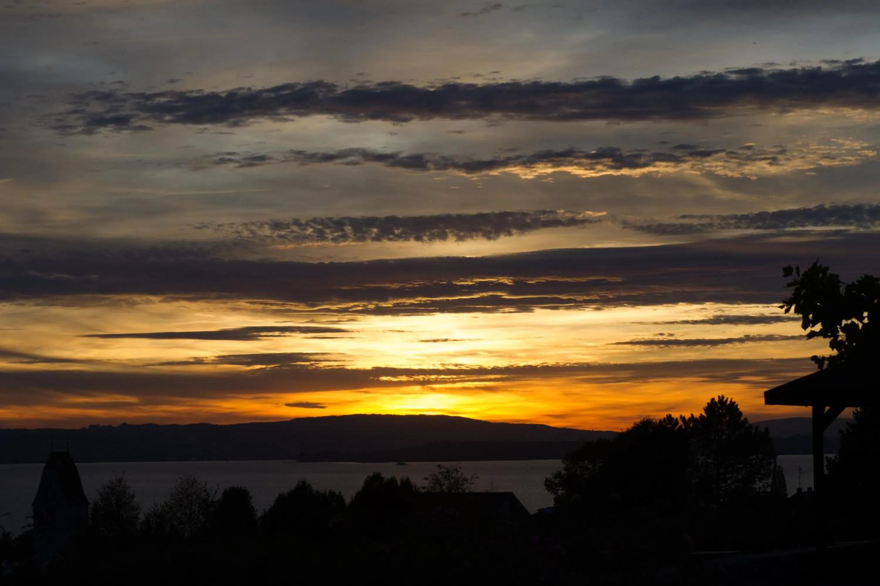 Sunset in Burgunderhof Bodensee - Adults only