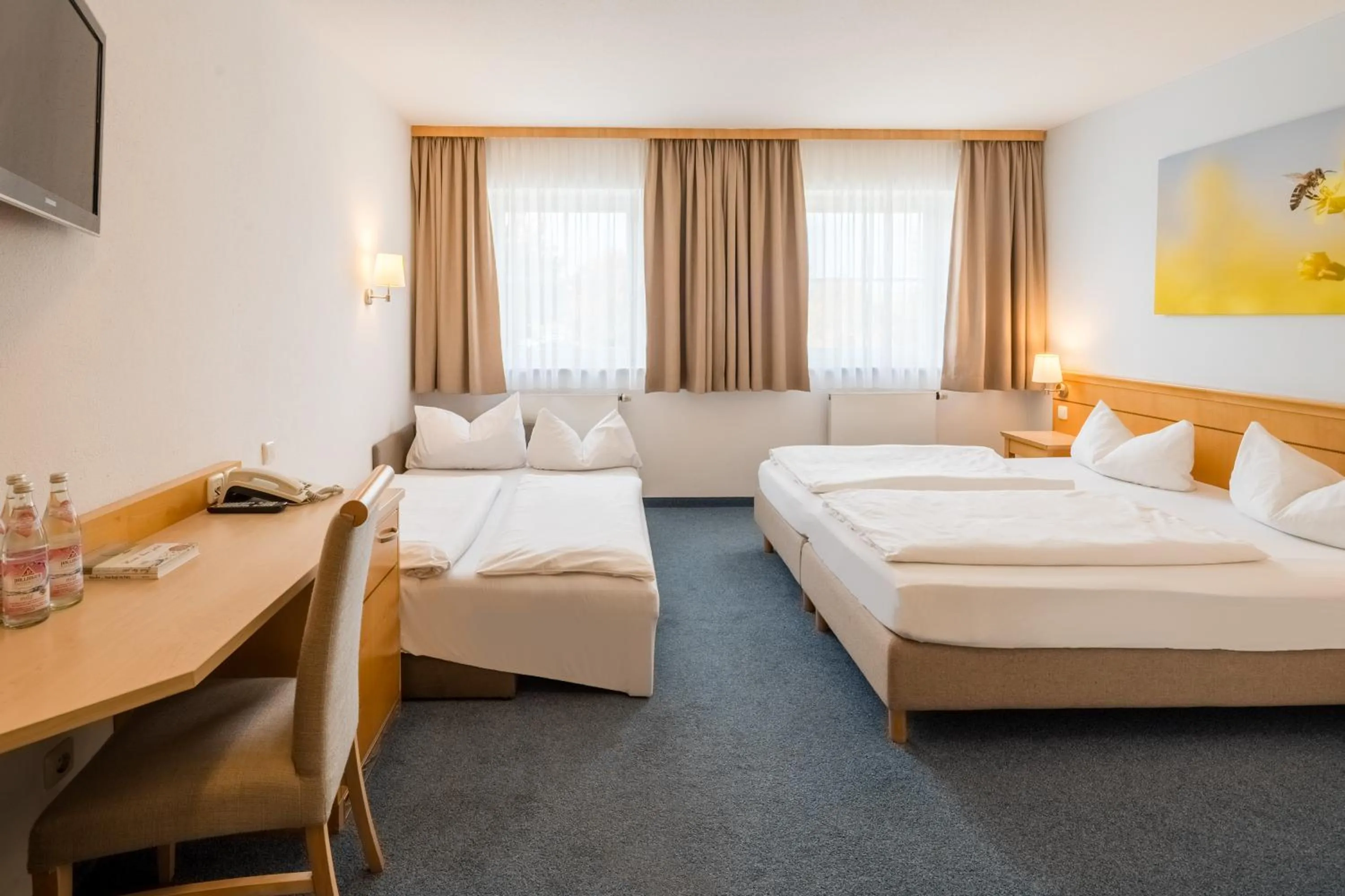 Bed in Familienhotel nahe der Therme Erding
