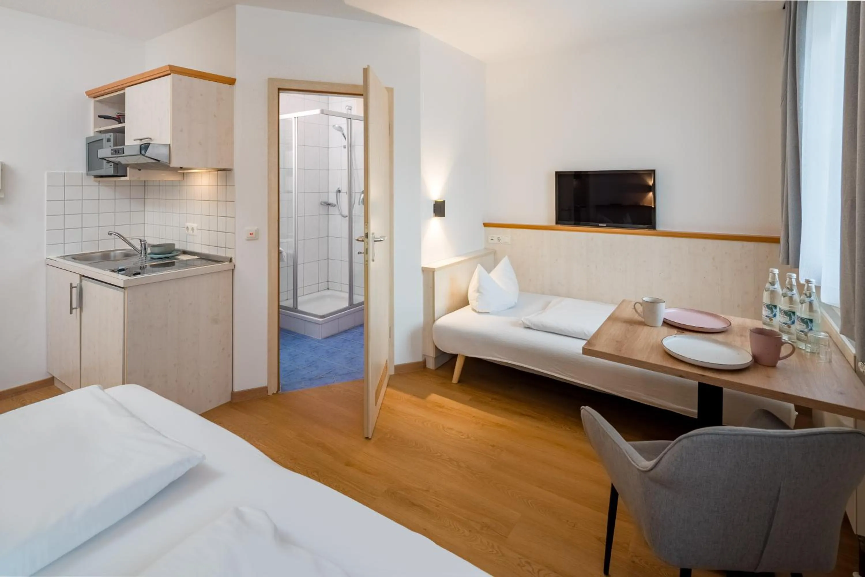 Bed in Familienhotel nahe der Therme Erding
