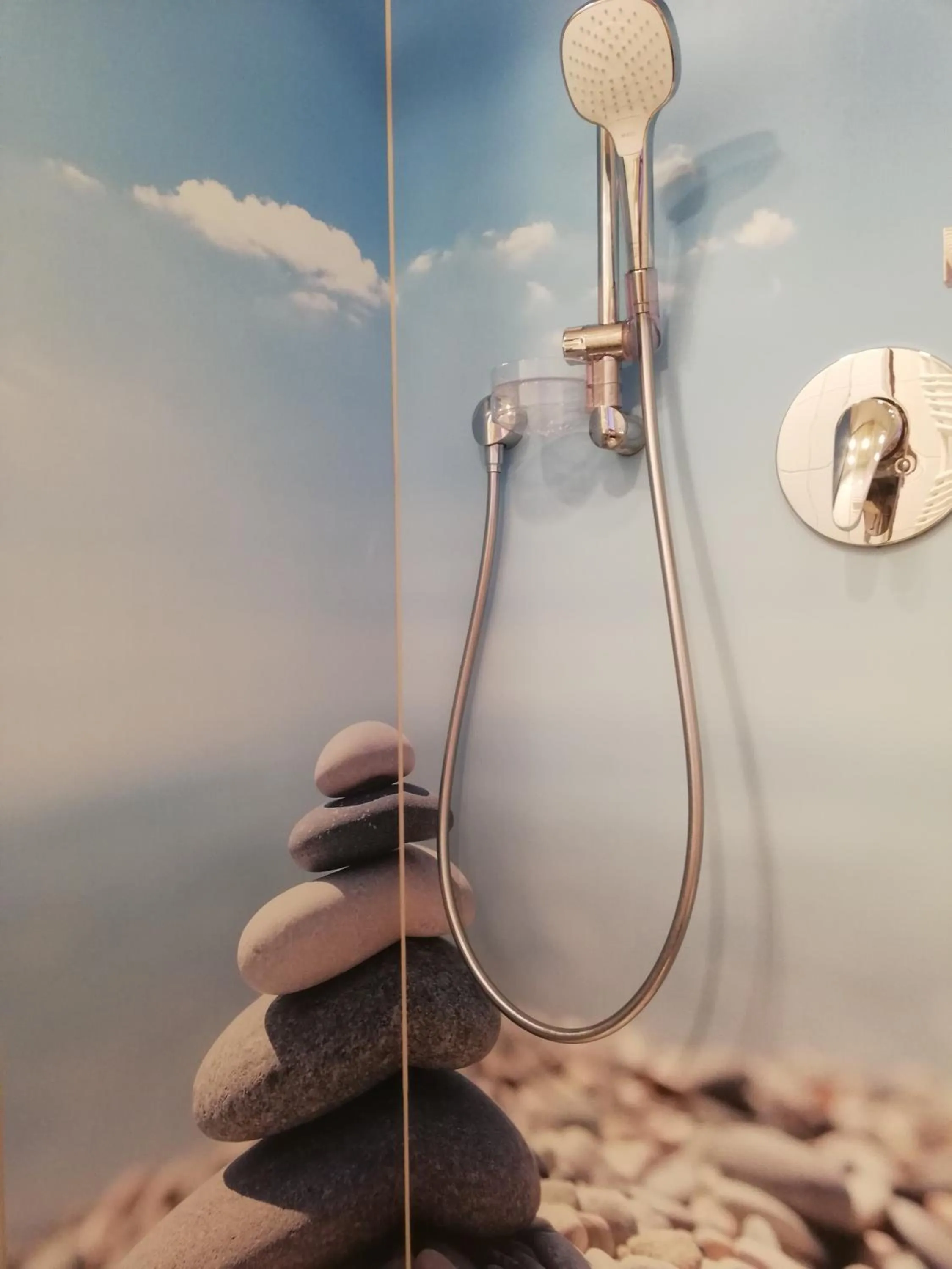 Bathroom in Familienhotel nahe der Therme Erding