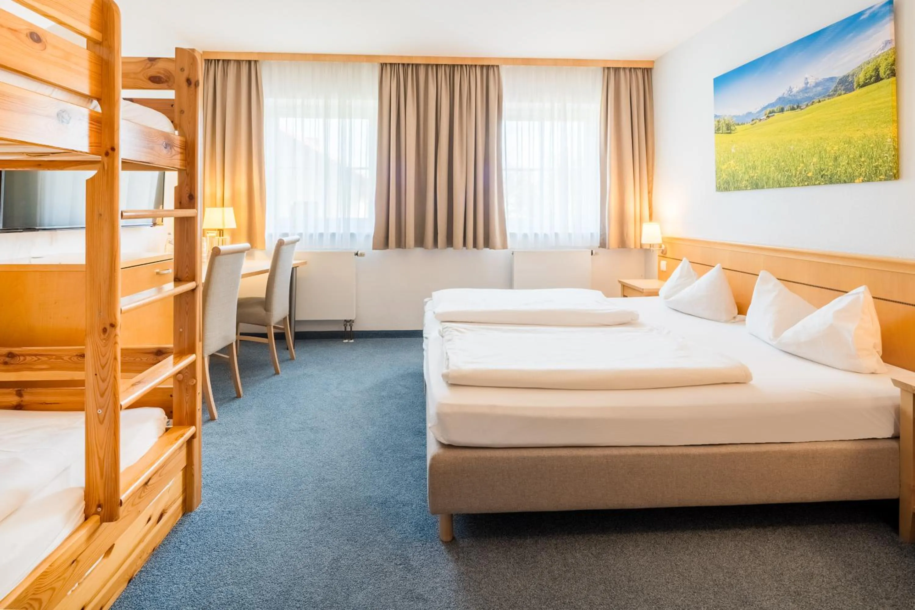 Bed in Familienhotel nahe der Therme Erding