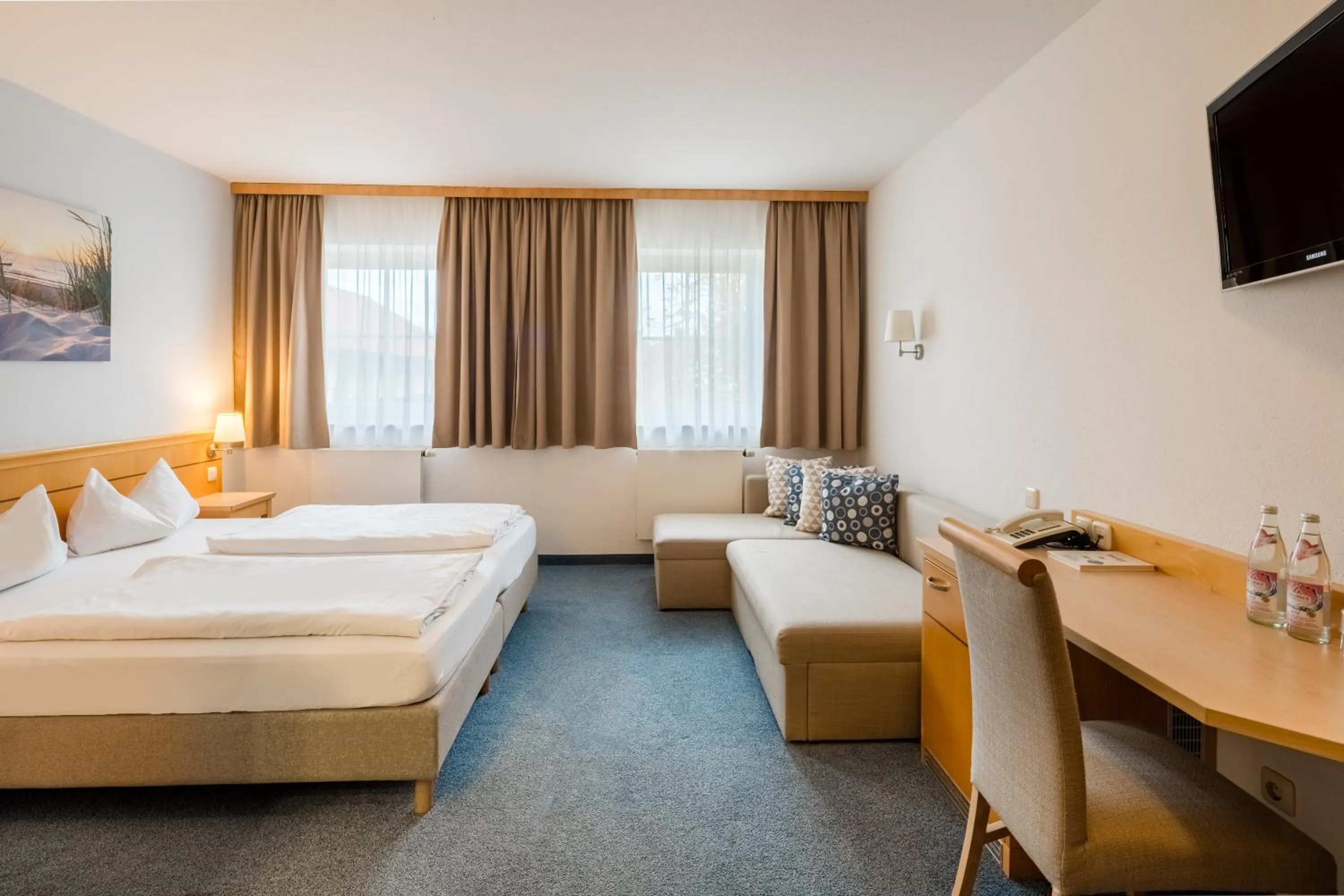 Bed in Familienhotel nahe der Therme Erding